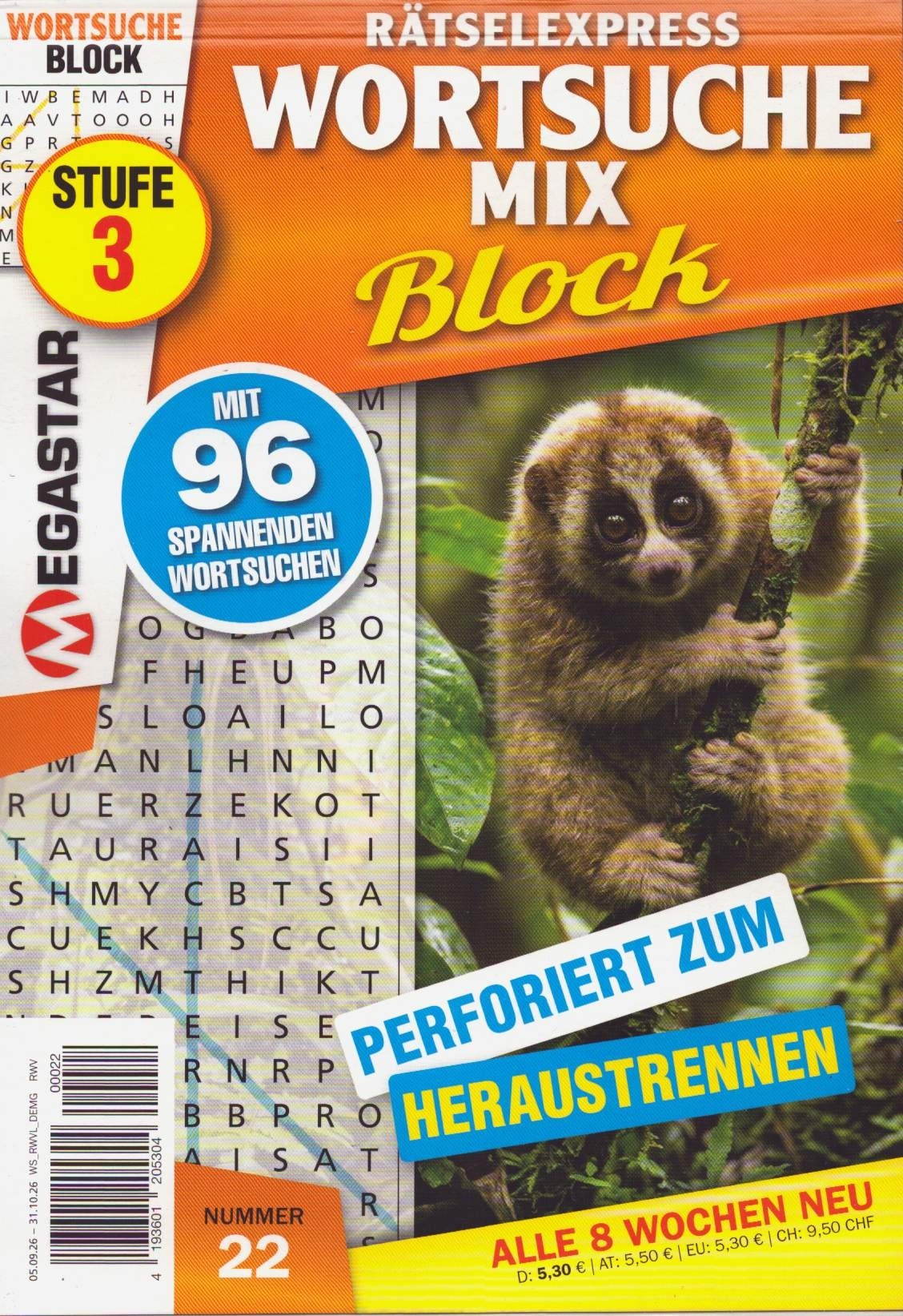 Wortsuche Mix Block 22/2026