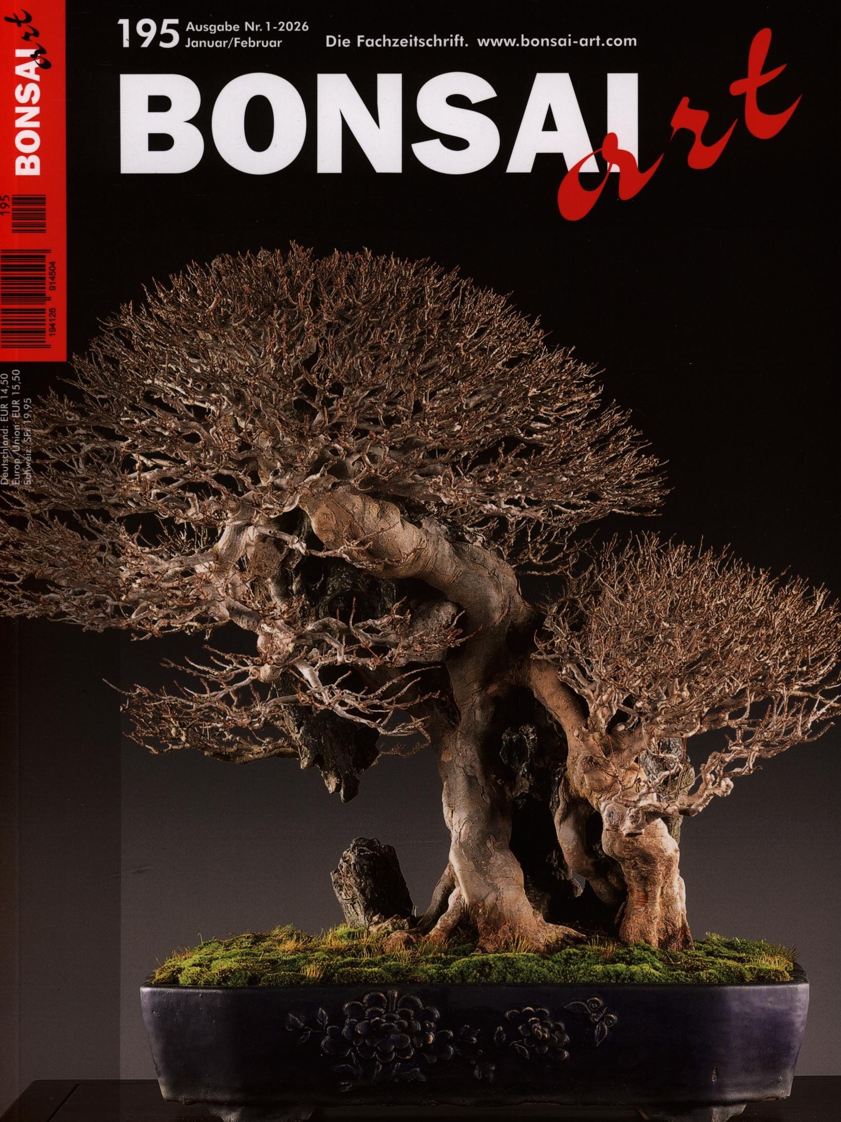 BONSAI ART 195/2026 | single copy | W5T26195 | Buy this magazine