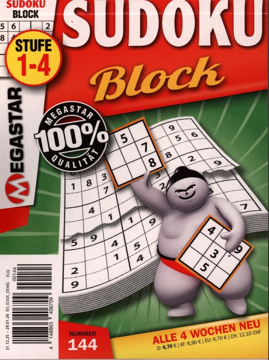 Megastar Sudoku Block 144/2025