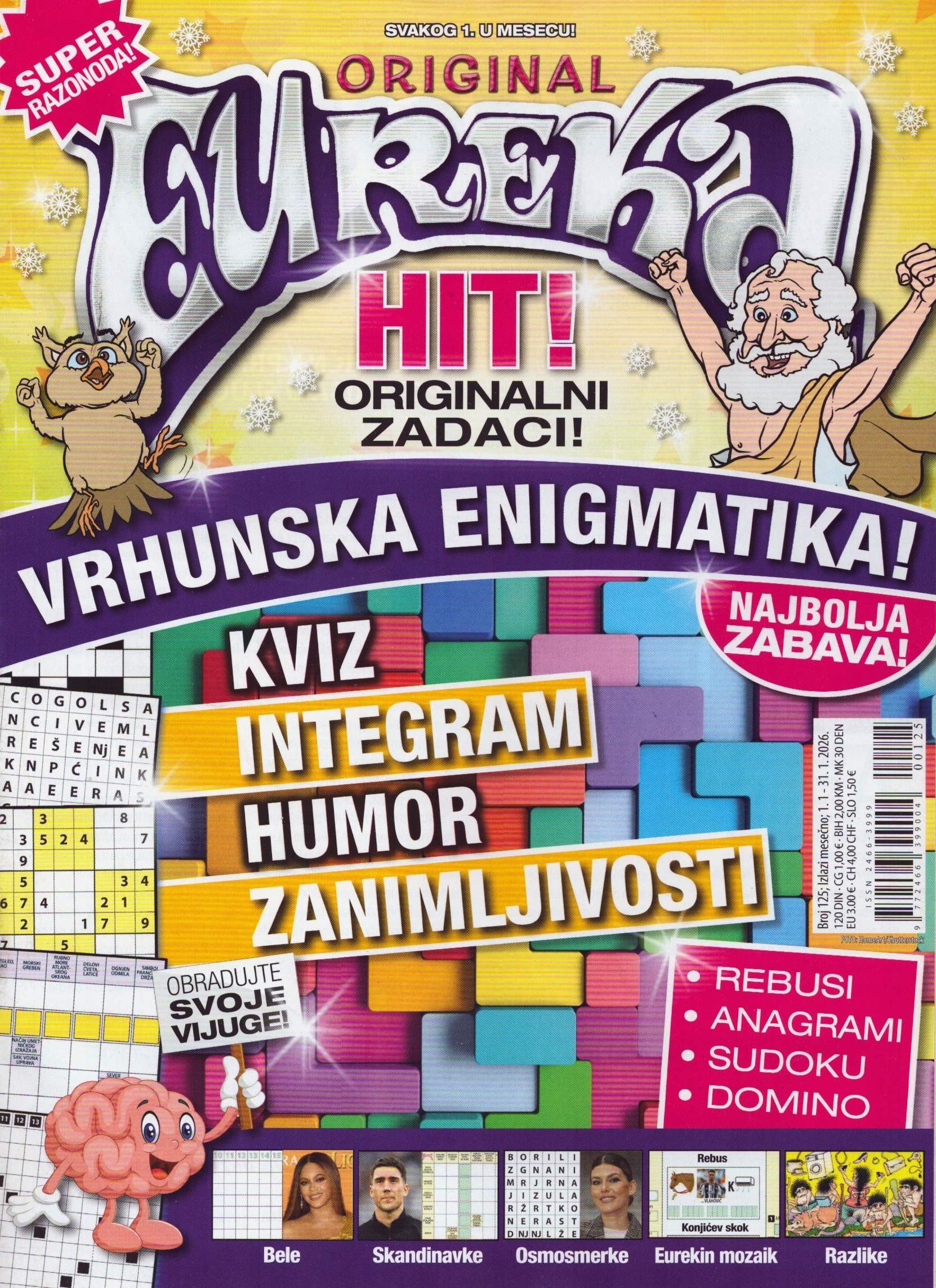 ORIGINAL EUREKA HIT! 125/2026