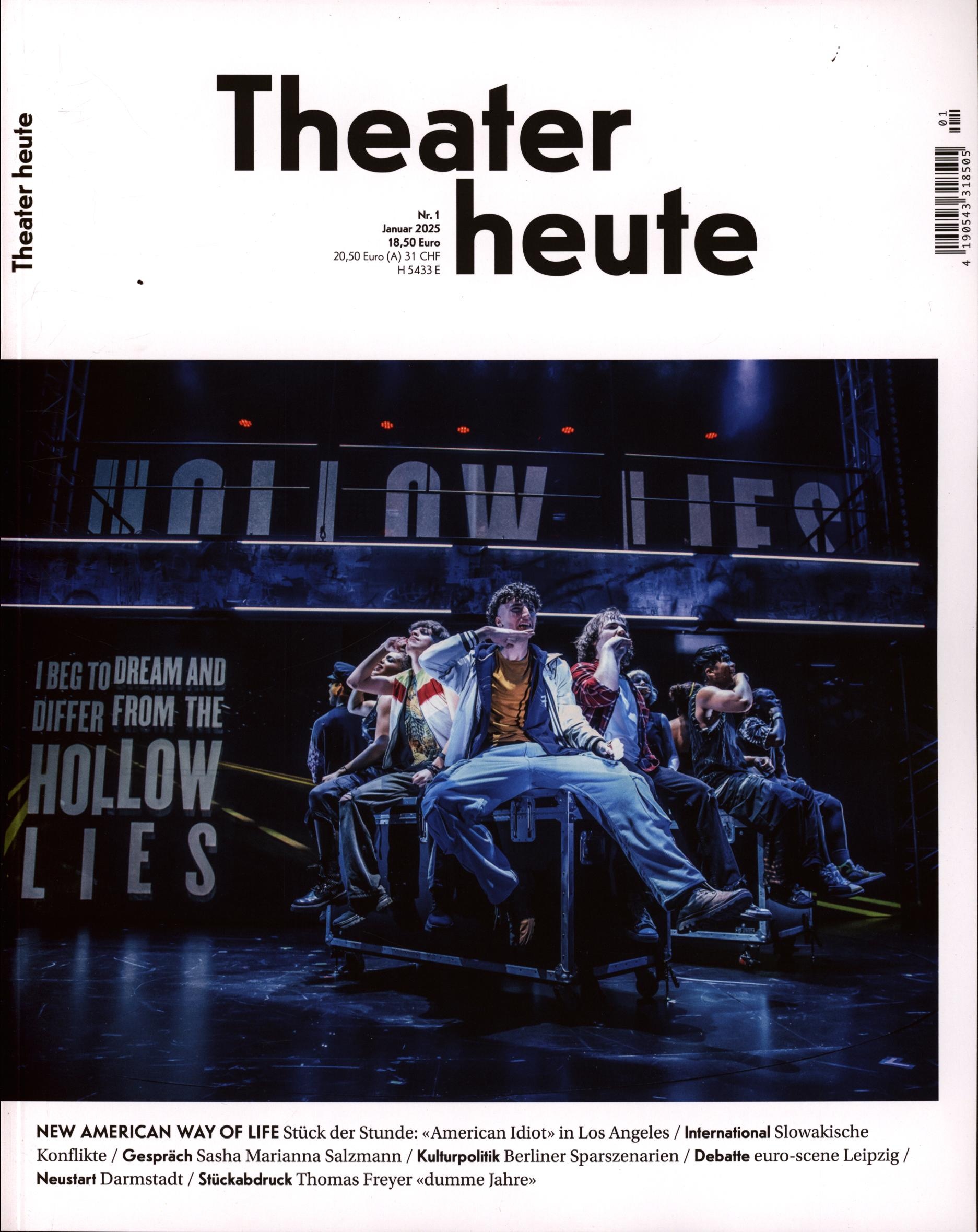 Theater heute 1/2025