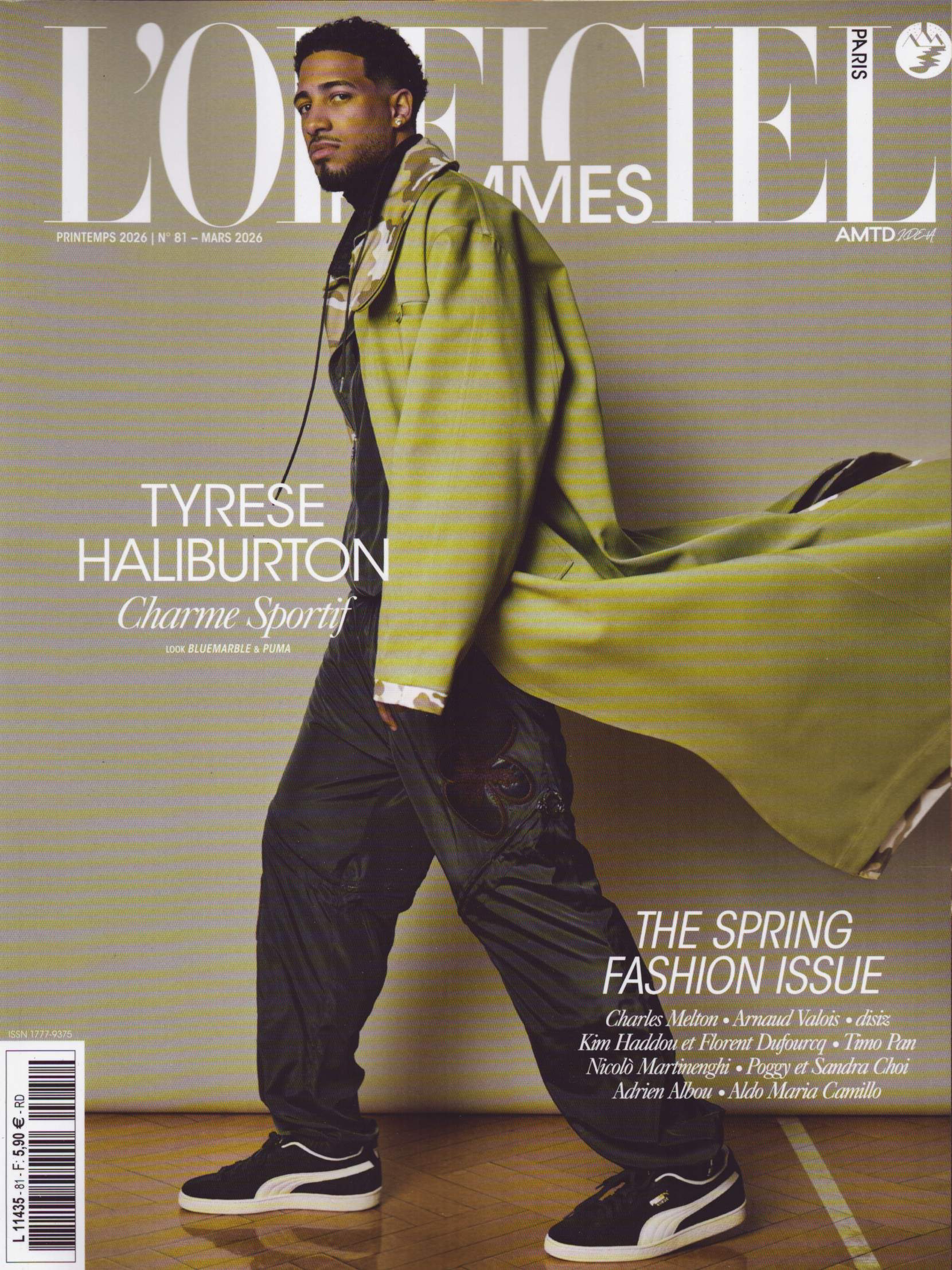 L'OFFICIEL HOMMES 81/2026