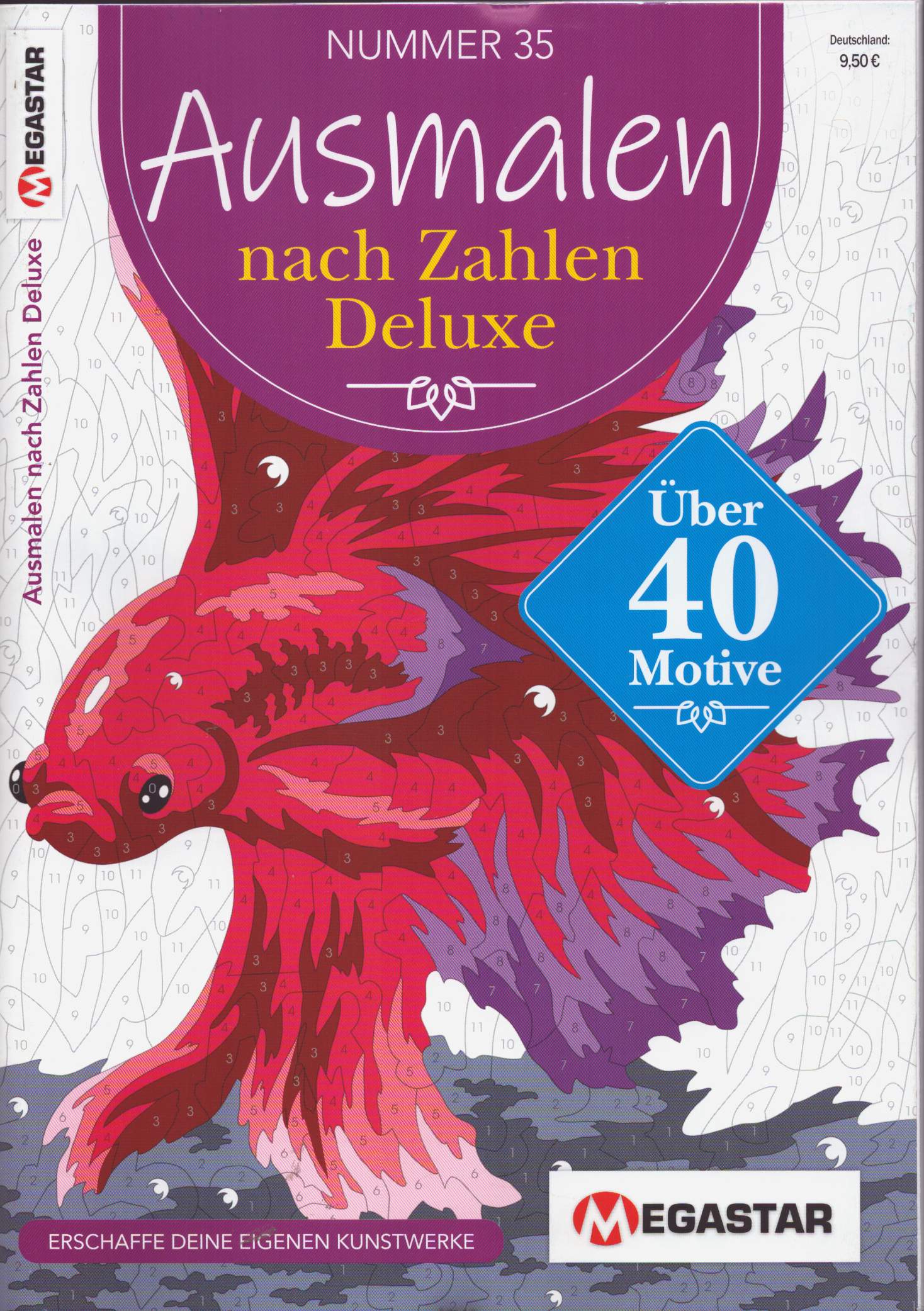 Ausmalen nach Zahlen Deluxe 35/2026