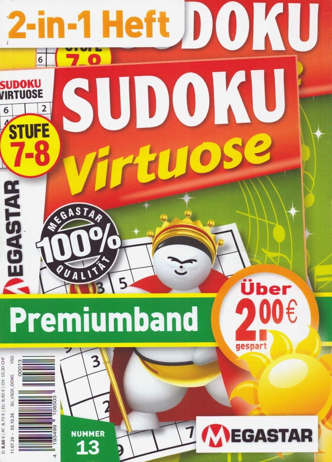 Sudoku Virtuose PB 13/2026