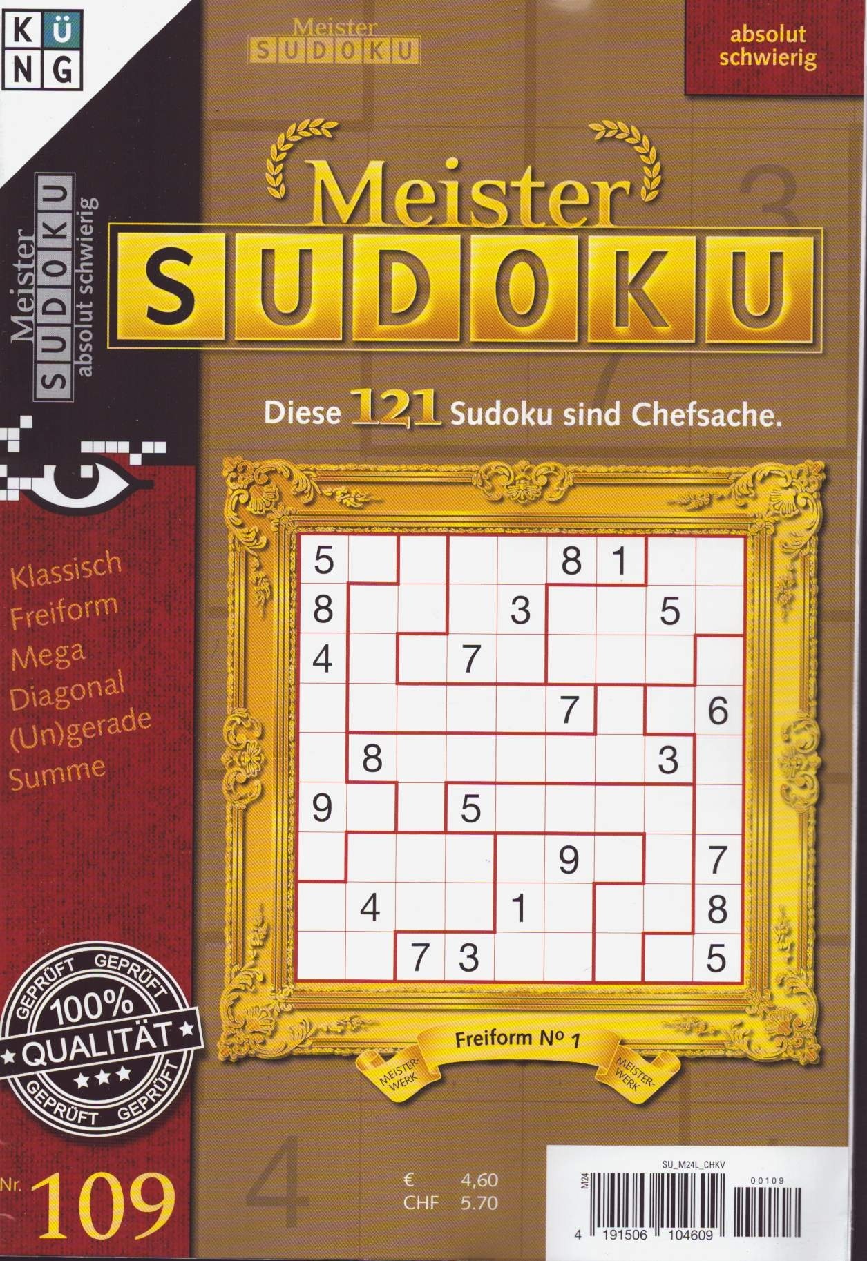 Meister Sudoku 109/2026