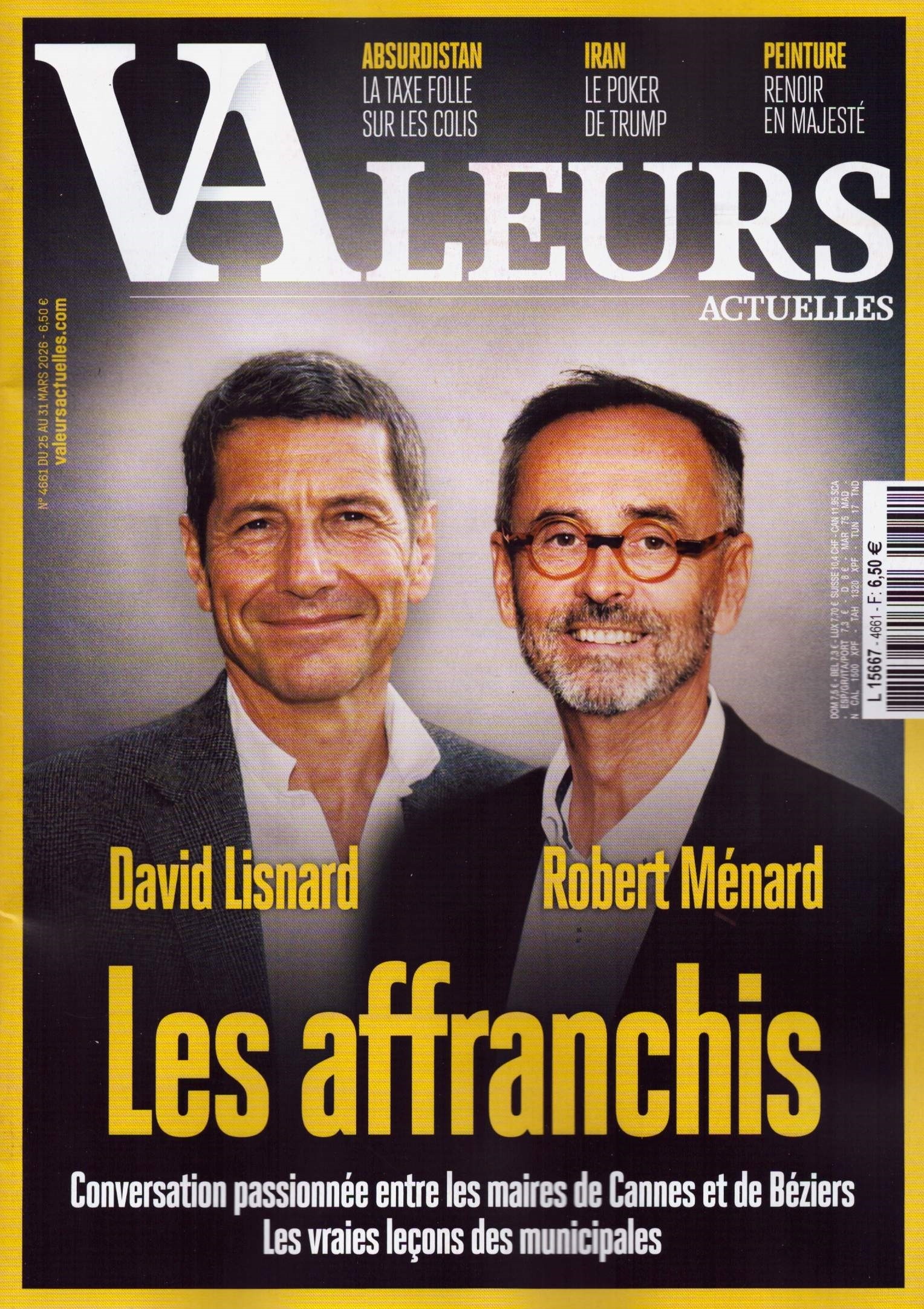 VALEURS ACTUELLES 4661/2026