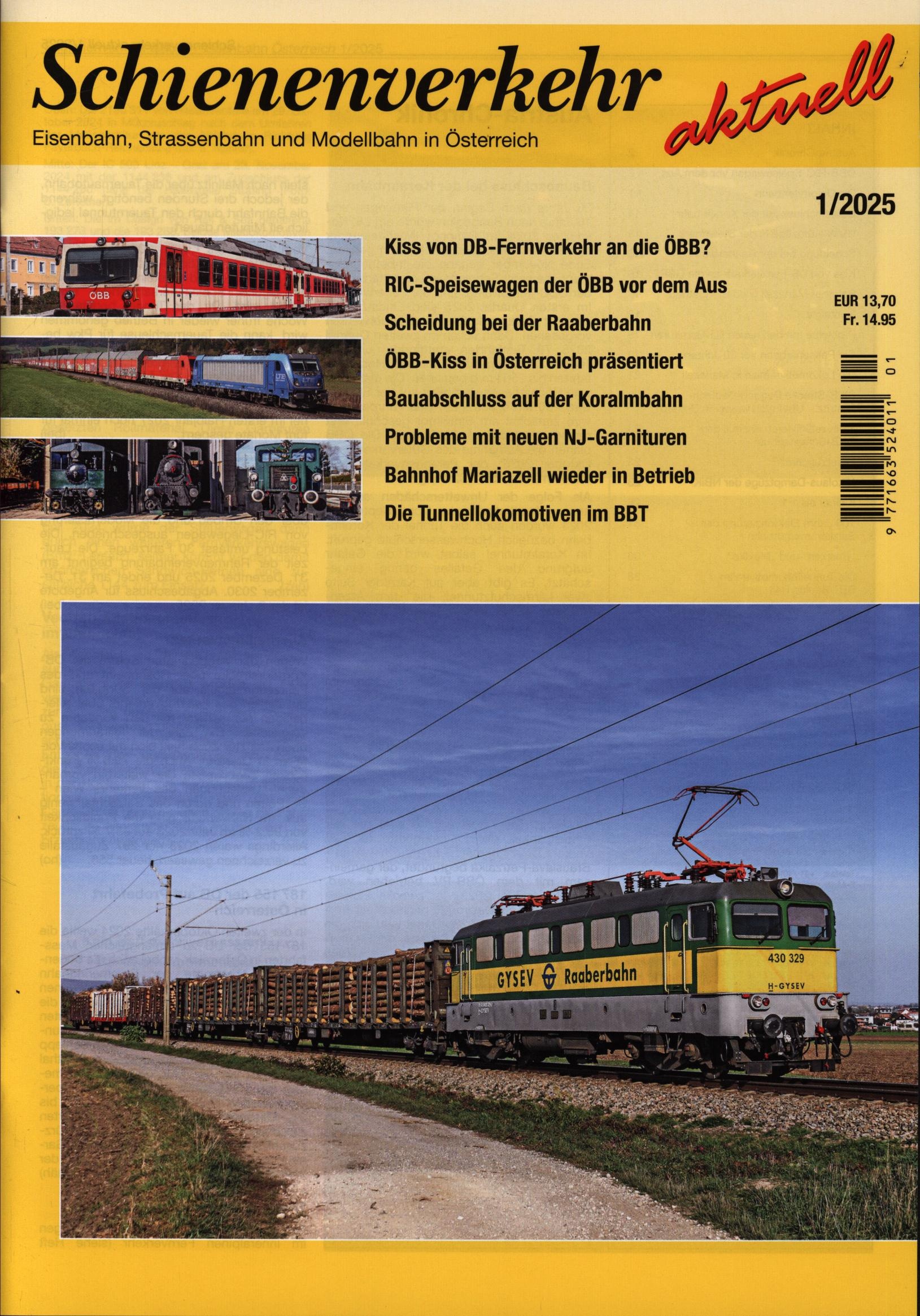 Schienenverkehr aktuell 1/2025