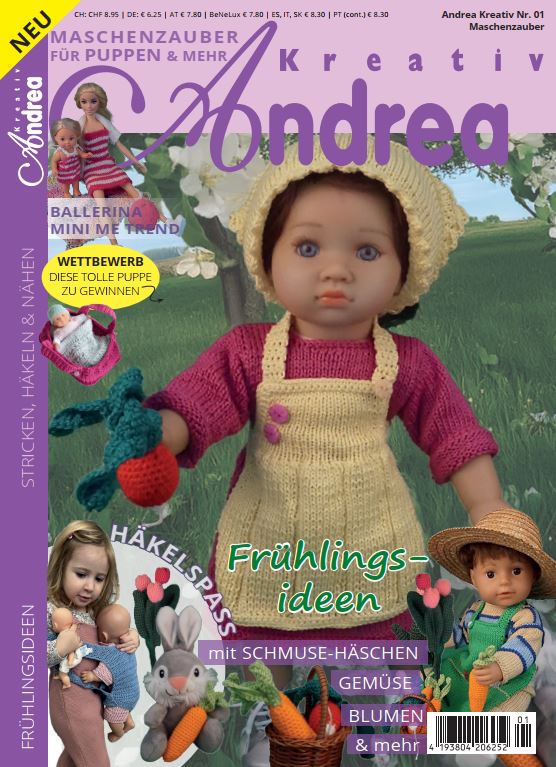Andrea Kreativ Puppenmode DE ePaper 1/2025