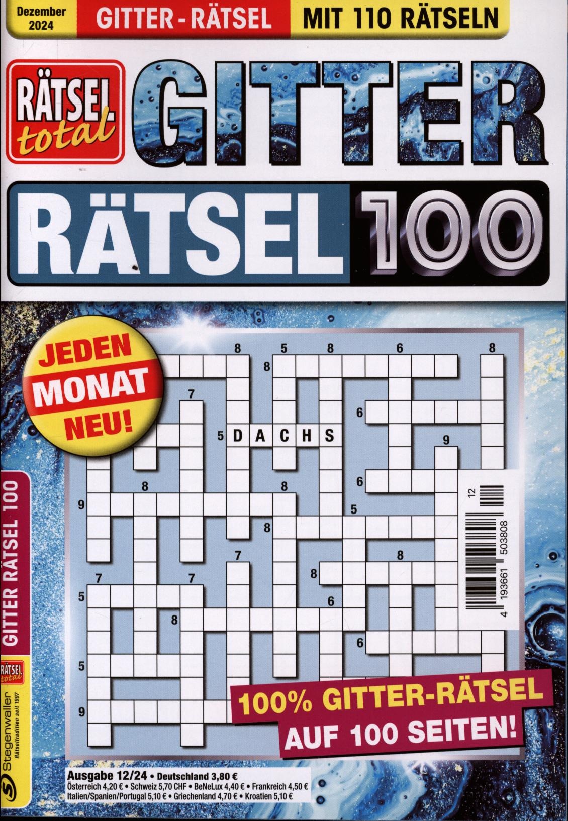 Rätsel total - Gitter 100 12/2024