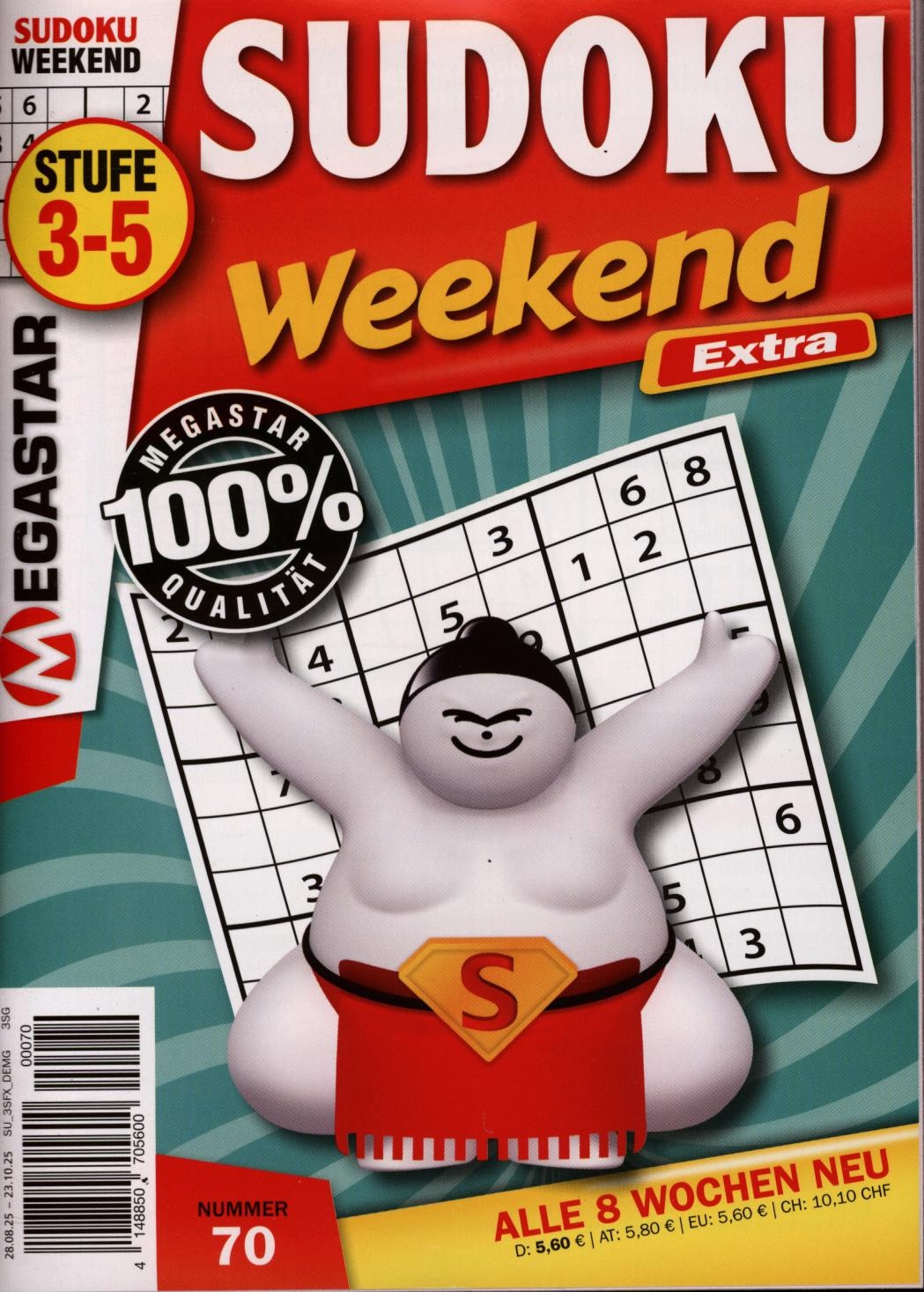 Sudoku Weekend Extra 70/2025 Sudoku Weekend Extra 70/2025