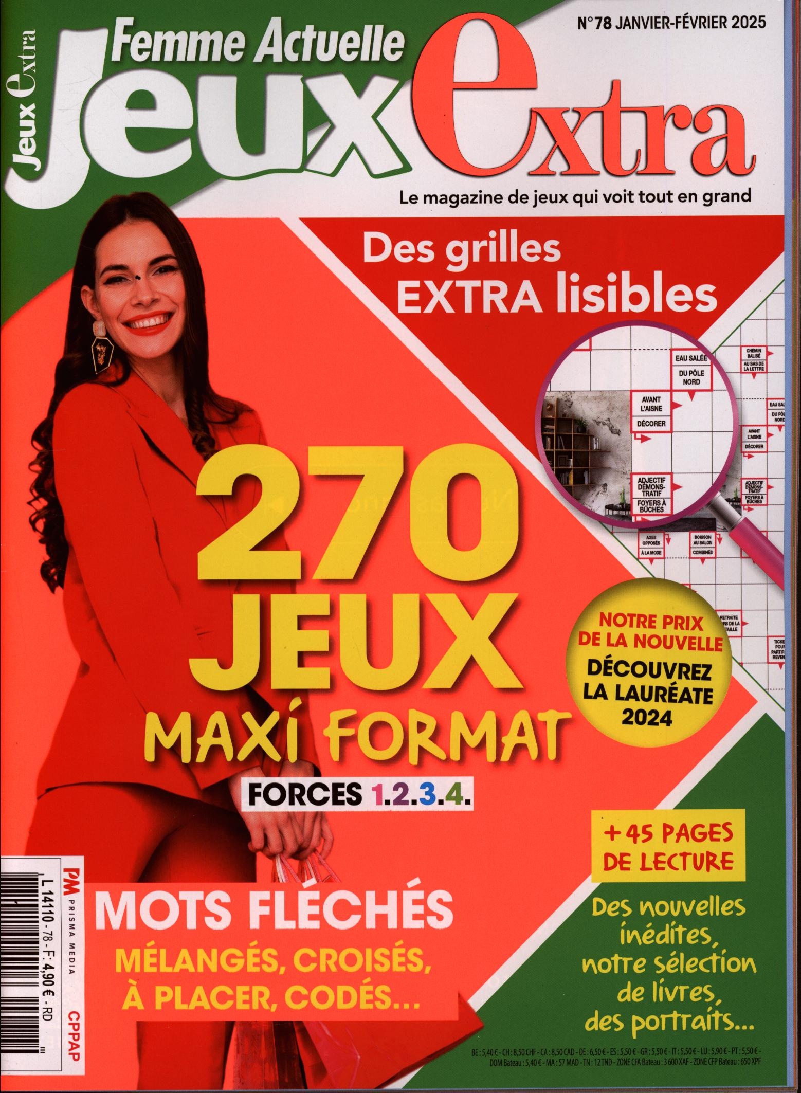 Femme Actuelle Jeux extra 78/2025