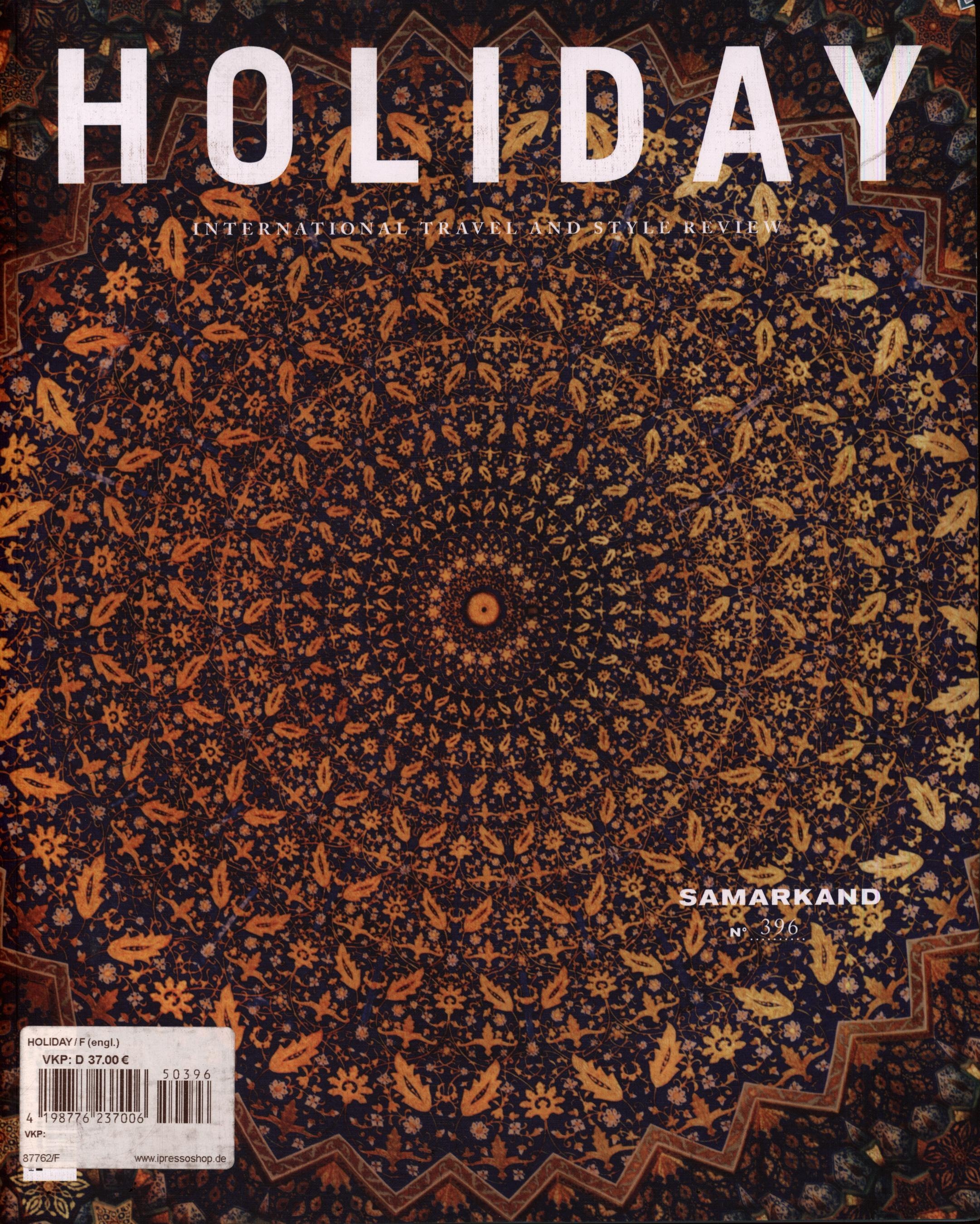 HOLIDAY / F (engl.) 396/2025 HOLIDAY / F (engl.) 396/2025