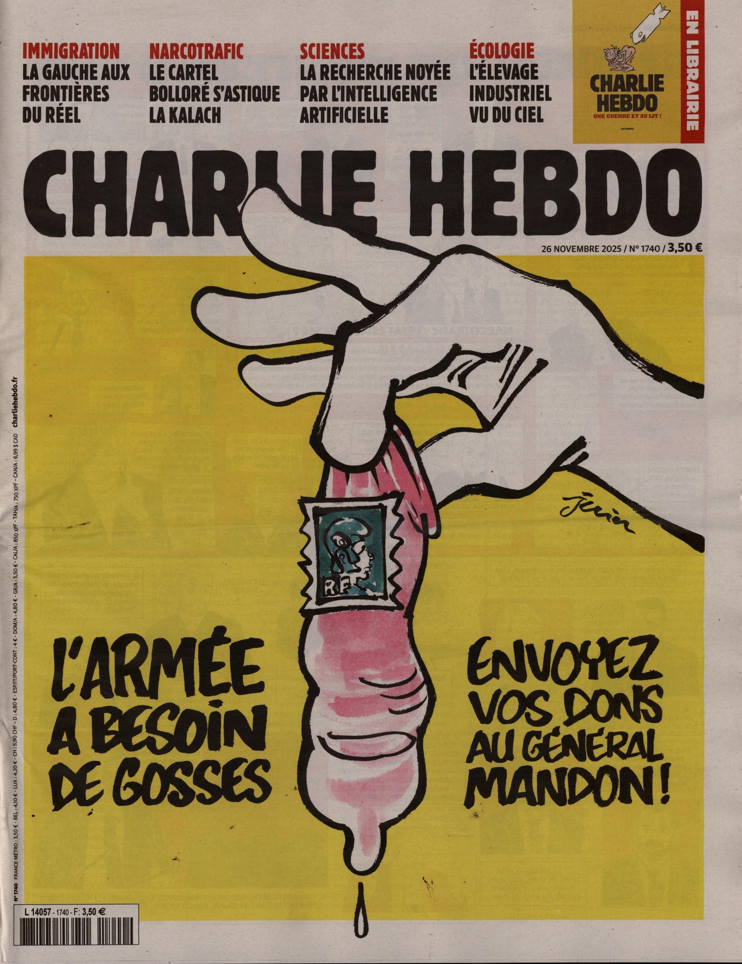 CHARLIE HEBDO 1740/2025