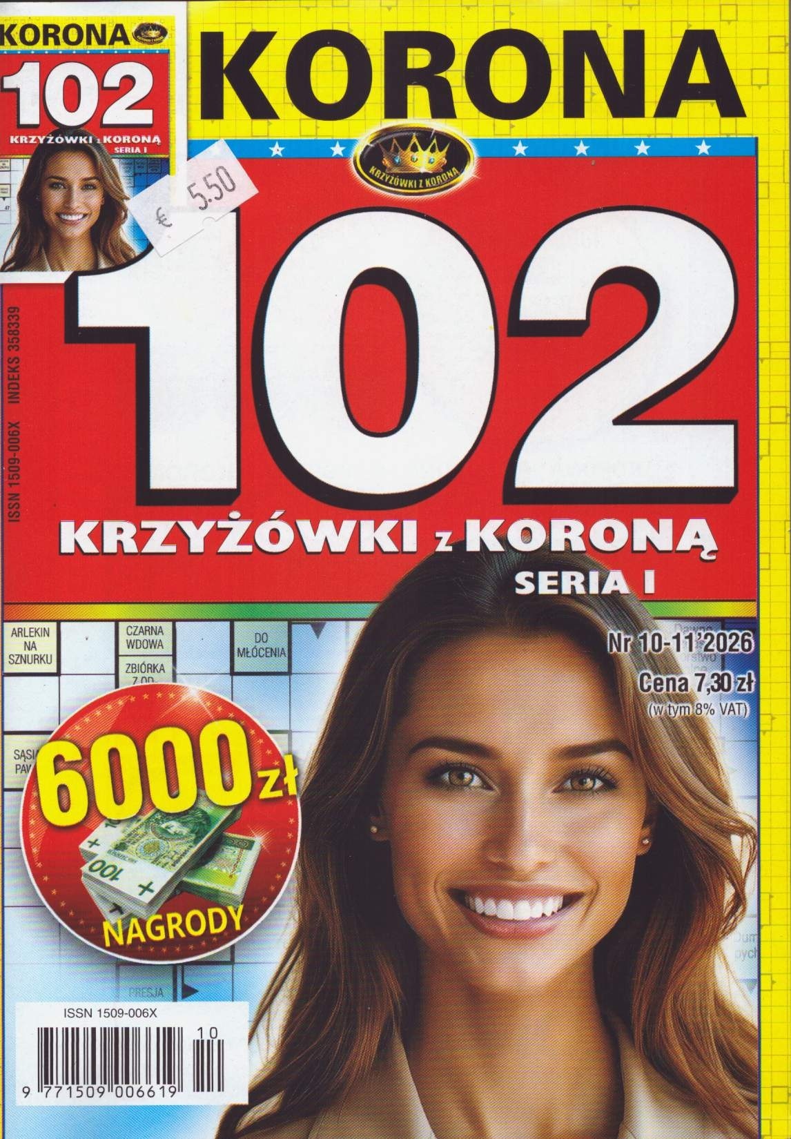 102 KRZYZOWKI Z KORONA 10/2026