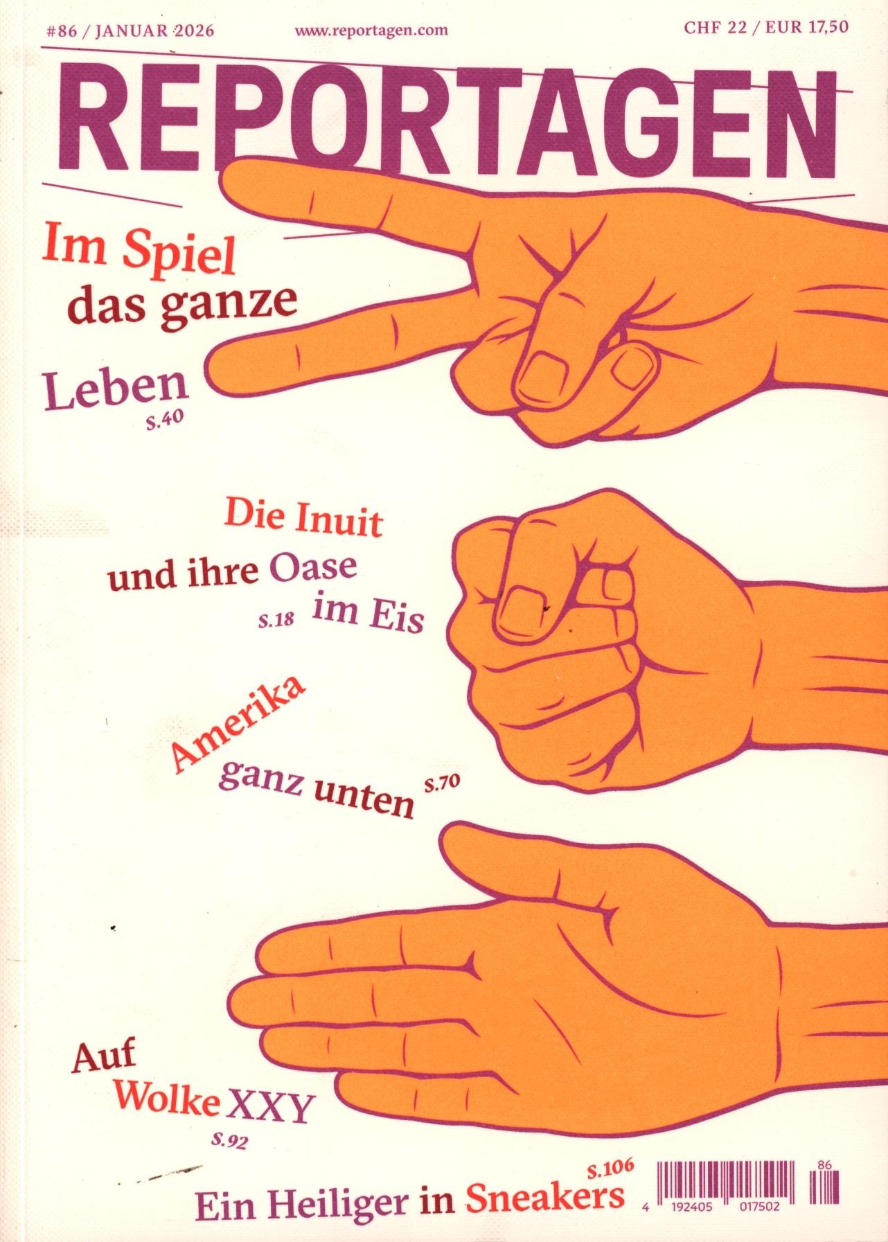 REPORTAGEN 86/2025