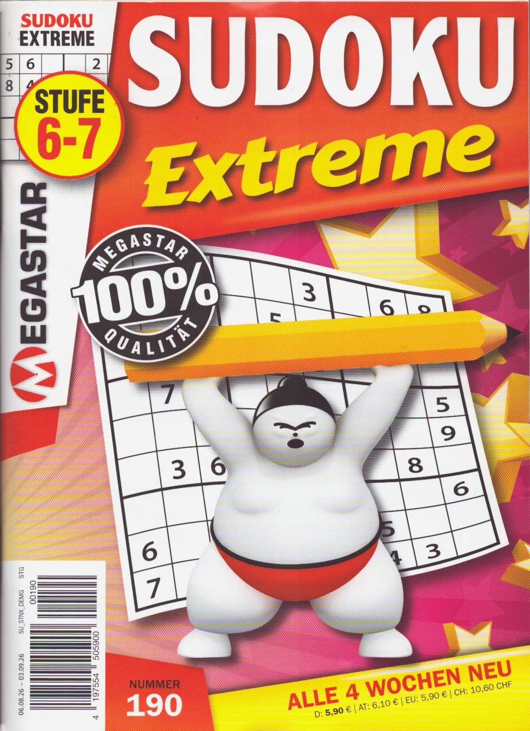 Sudoku Extreme 190/2026