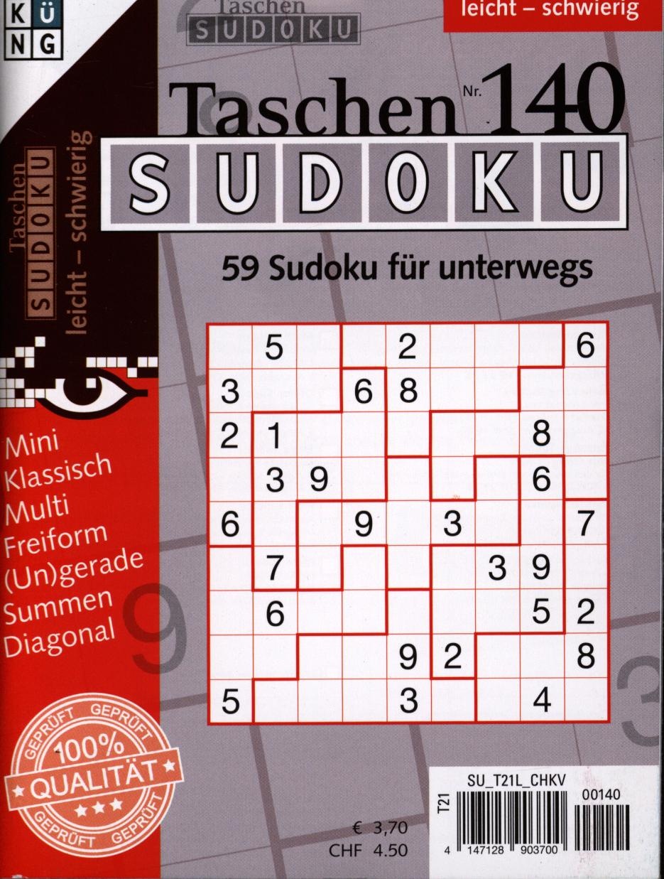 Taschen Sudoku 140/2025