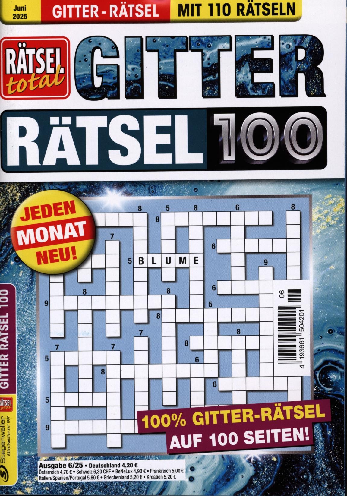 Rätsel total - Gitter 100 6/2025