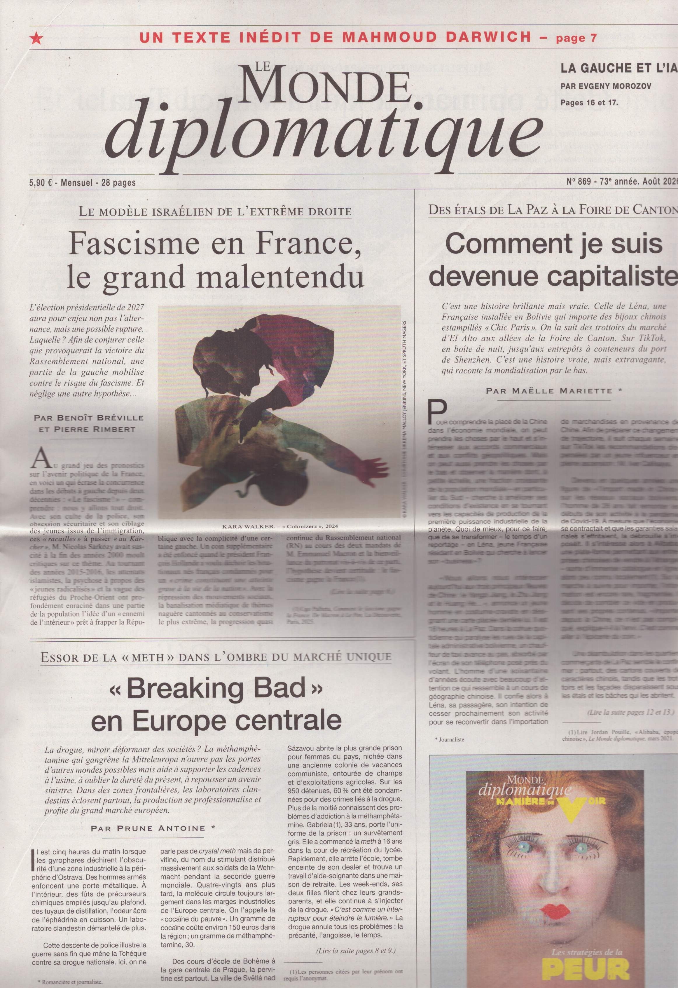 LE MONDE diplomatique 869/2026