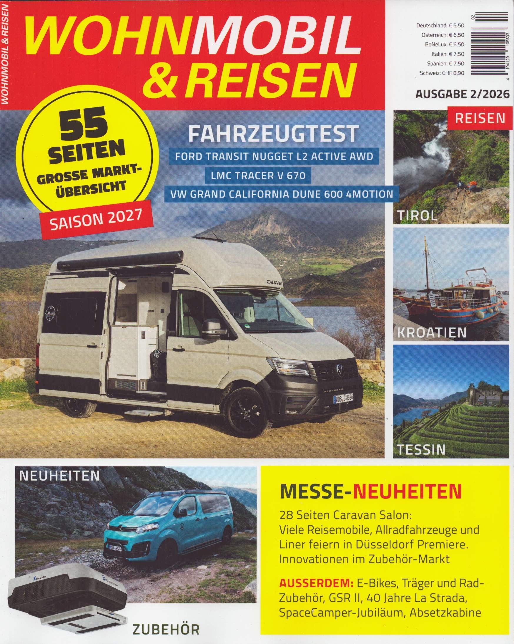 Wohnmobil & Reisen 2/2026