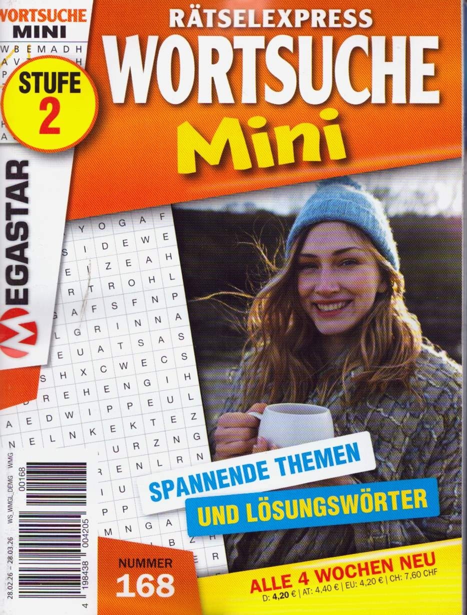 Rätselex. Wortsuche Mini 168/2026