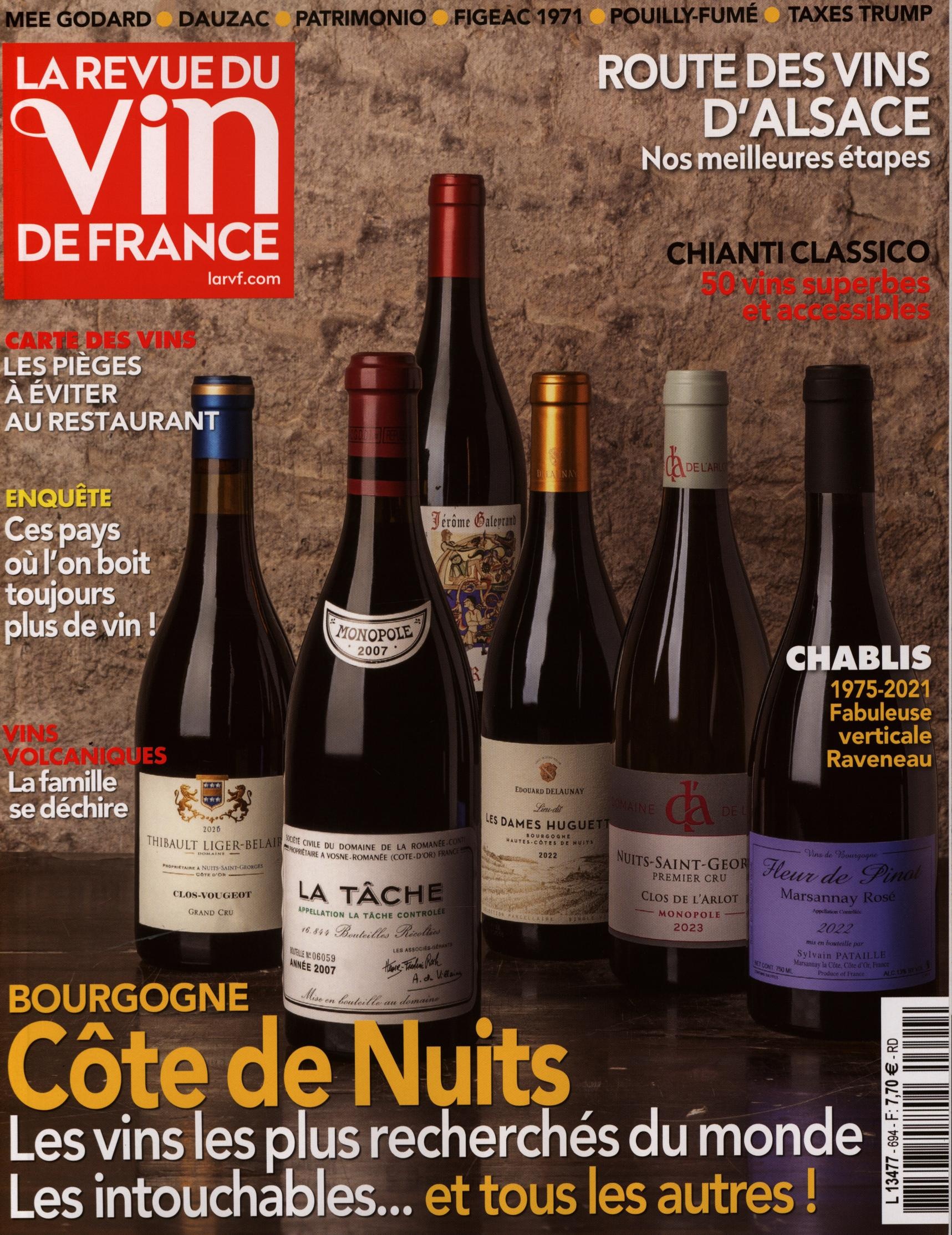LA REVUE DU ViN DE FRANCE 694/2025 LA REVUE DU ViN DE FRANCE 694/2025