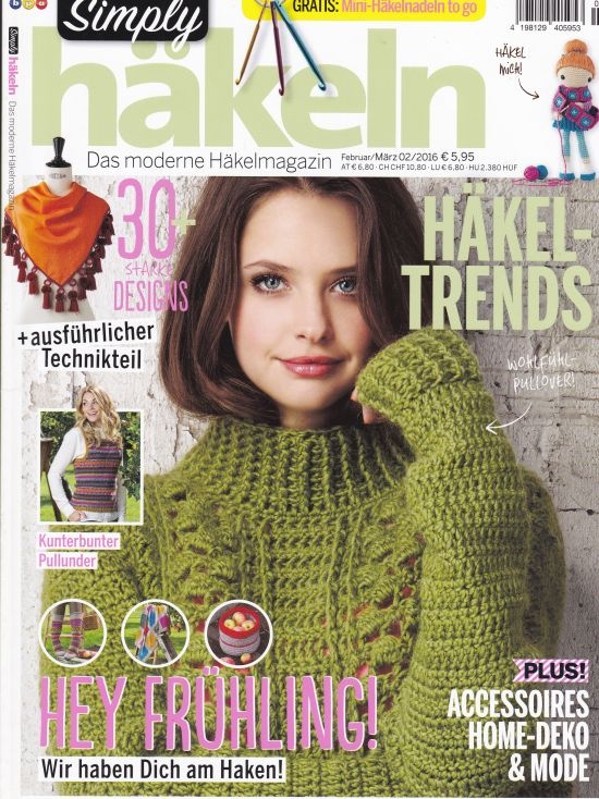 Simply Häkeln 2/2016 Simply Häkeln 2/2016