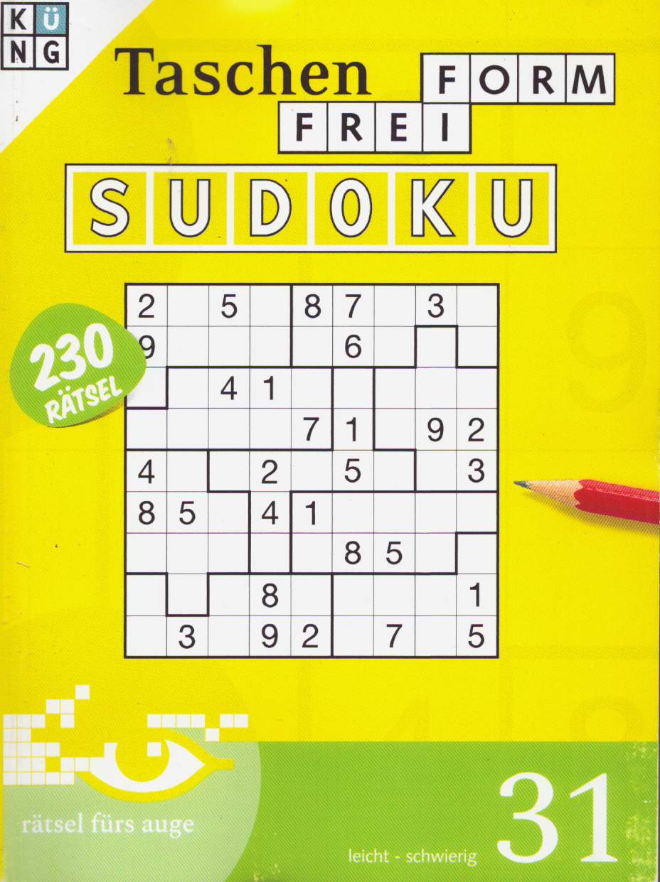 Taschen Freiform Sudoku 31/2026