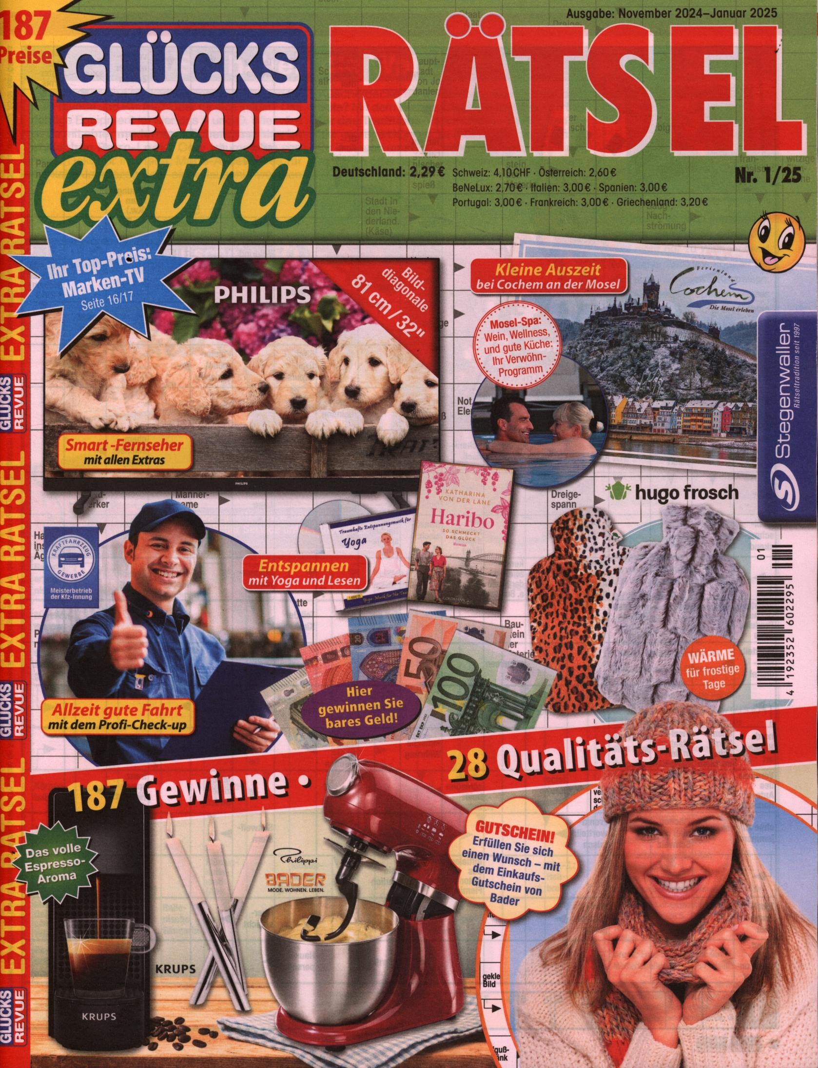 Glücks Revue Preisrätsel Extra 1/2025