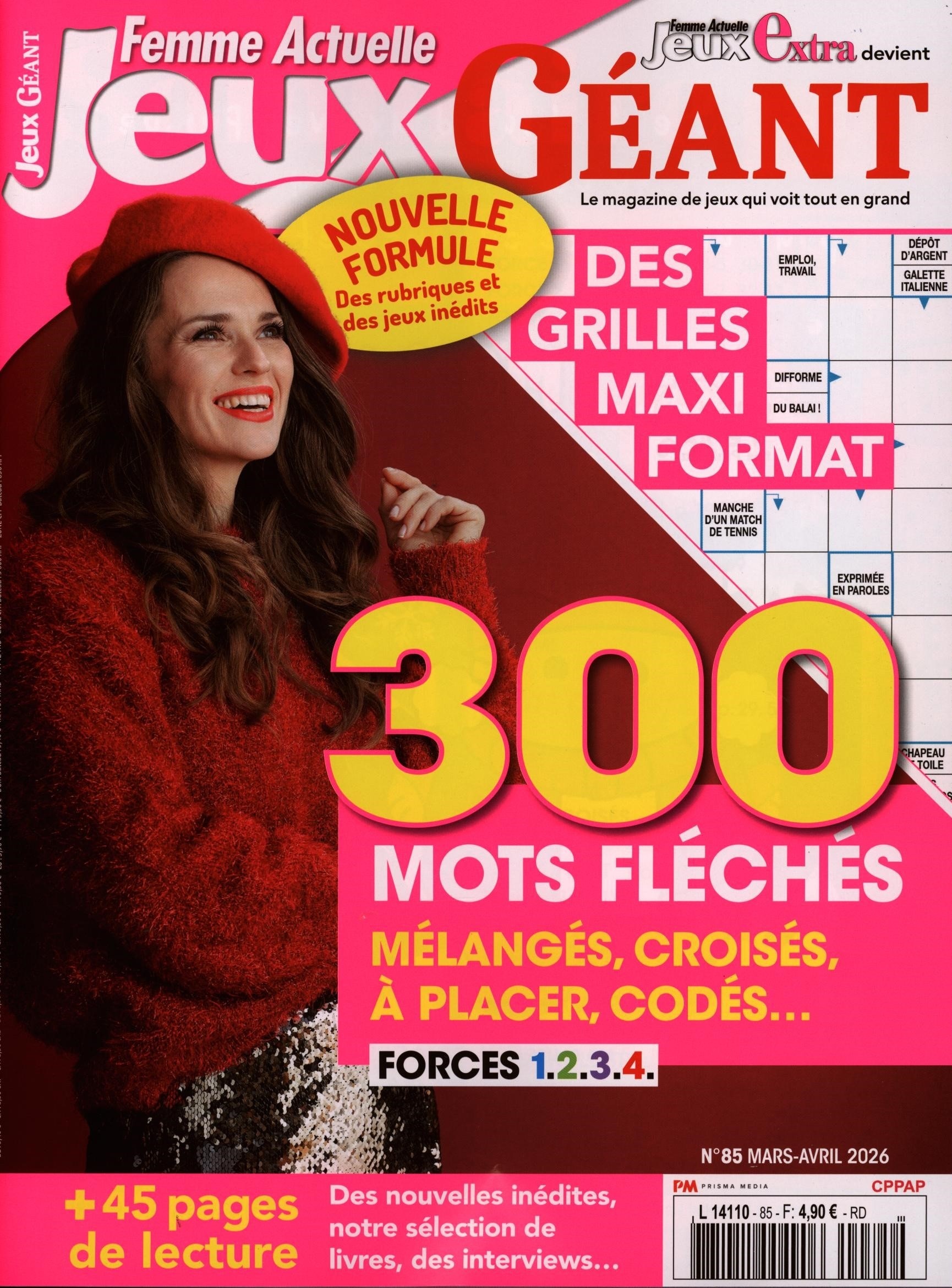 Femme Actuelle Jeux extra 85/2026
