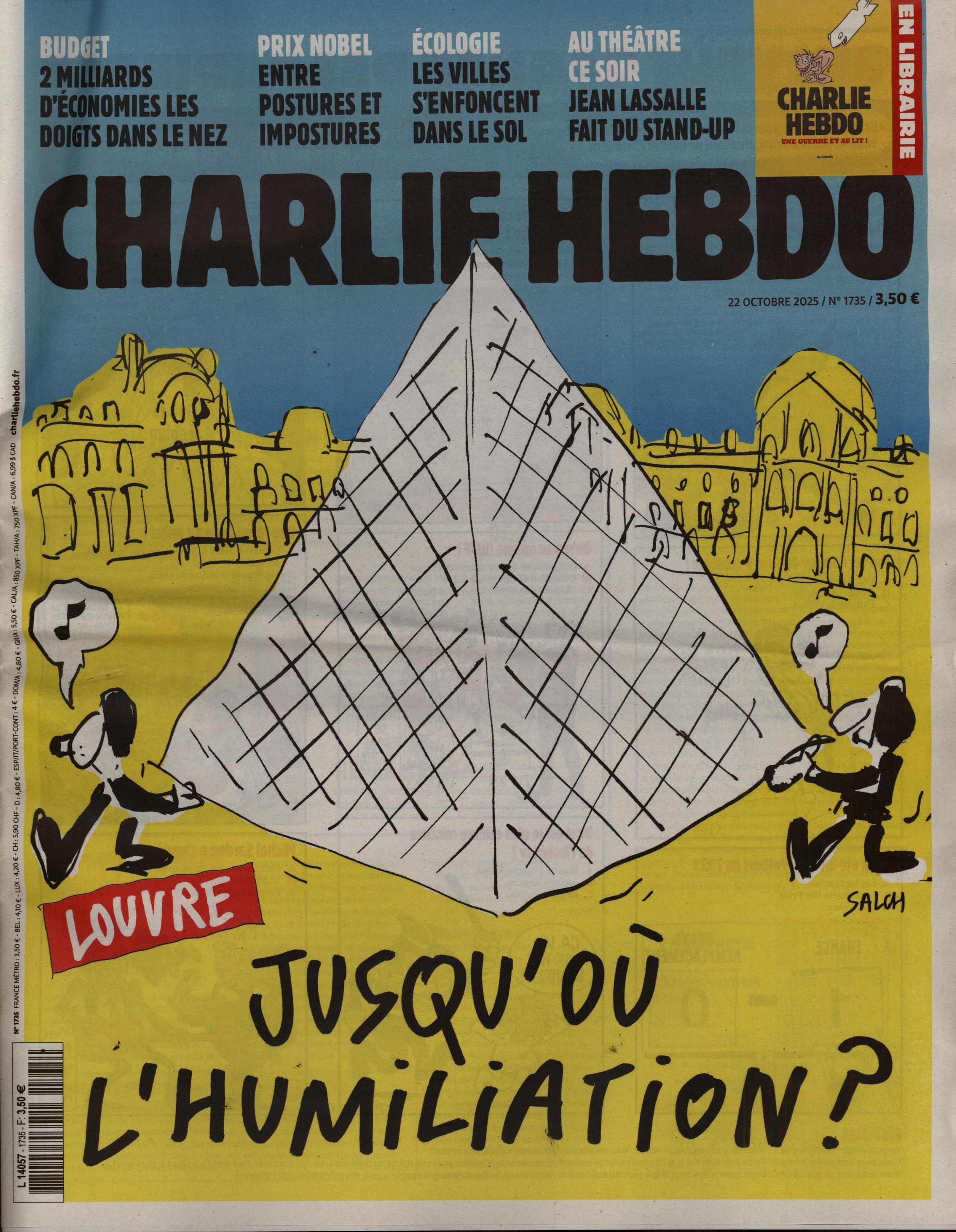 CHARLIE HEBDO 1735/2025 CHARLIE HEBDO 1735/2025