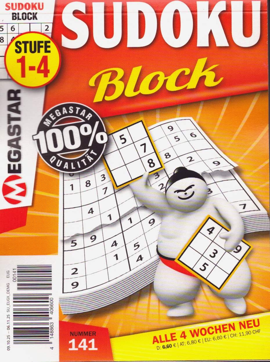 Megastar Sudoku Block 141/2025
