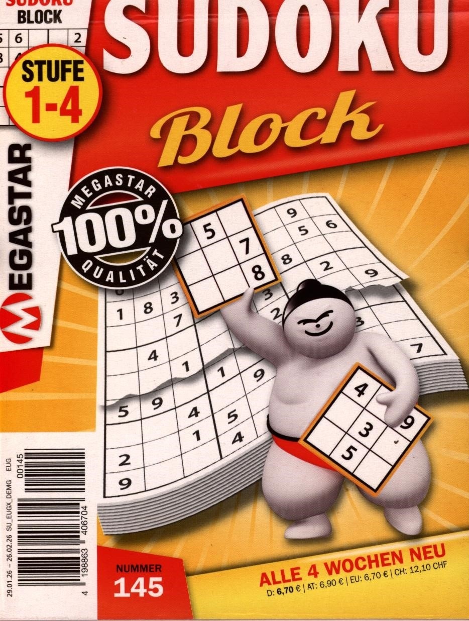 Megastar Sudoku Block 145/2026