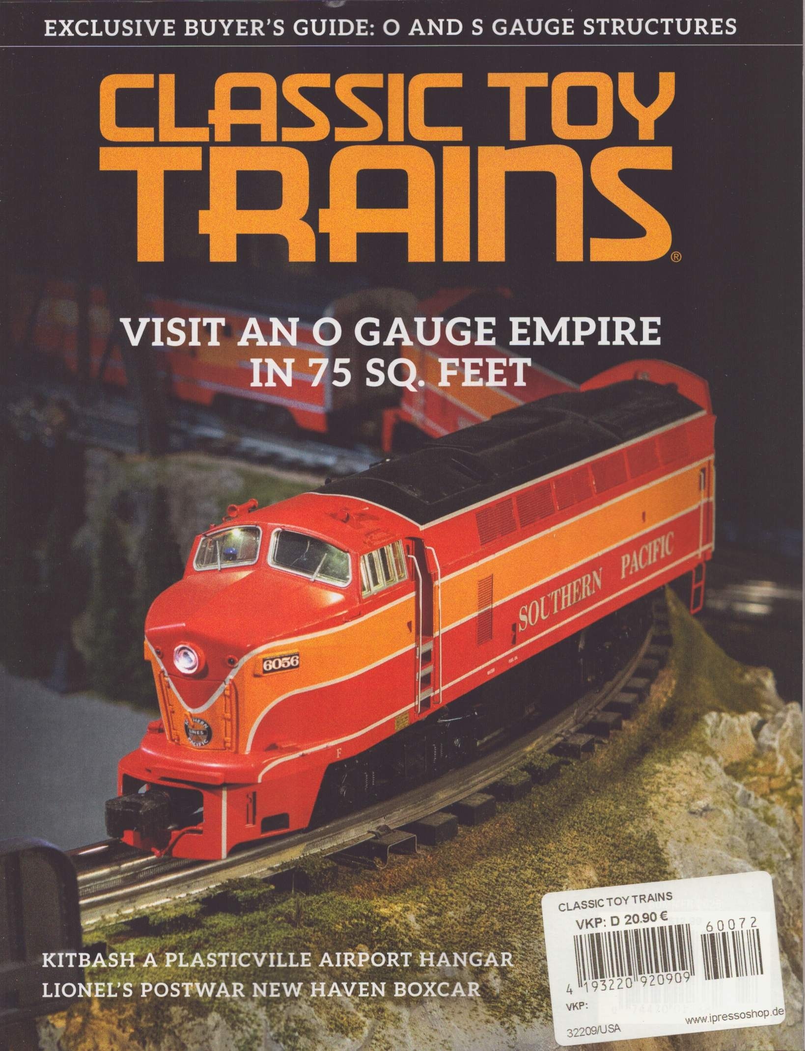 CLASSIC TOY TRAINS 72/2026