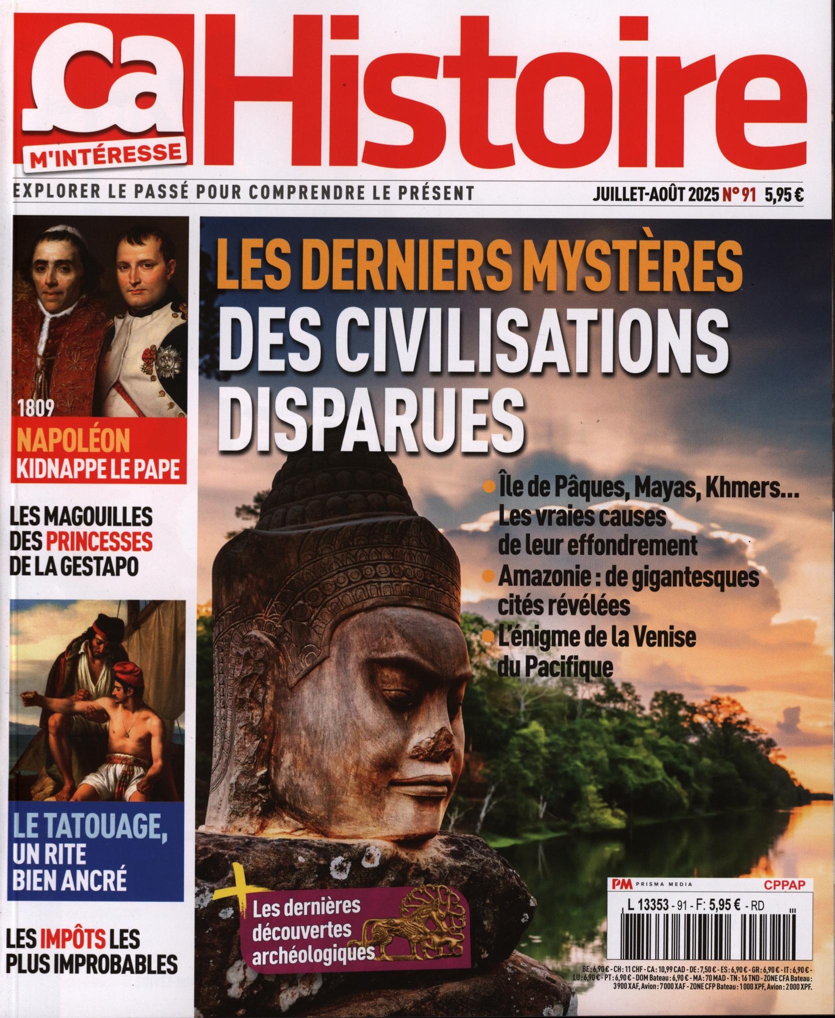 Ça m'intéresse Histoire 91/2025