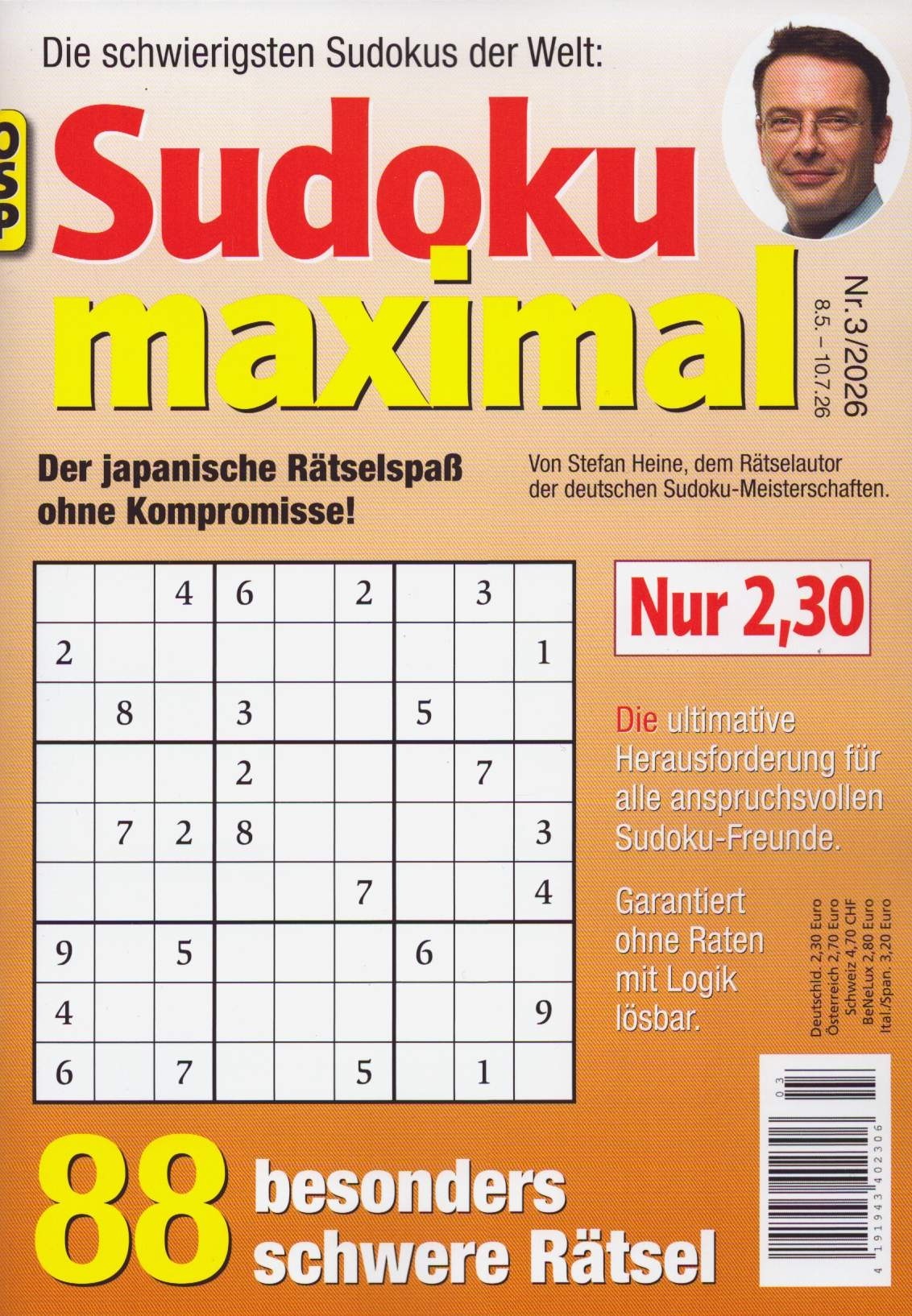SUDOKU MAXIMAL! 3/2026