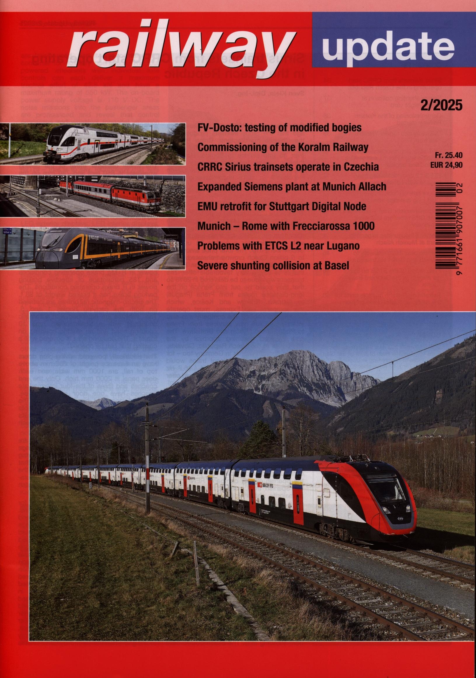 railway update 2/2025