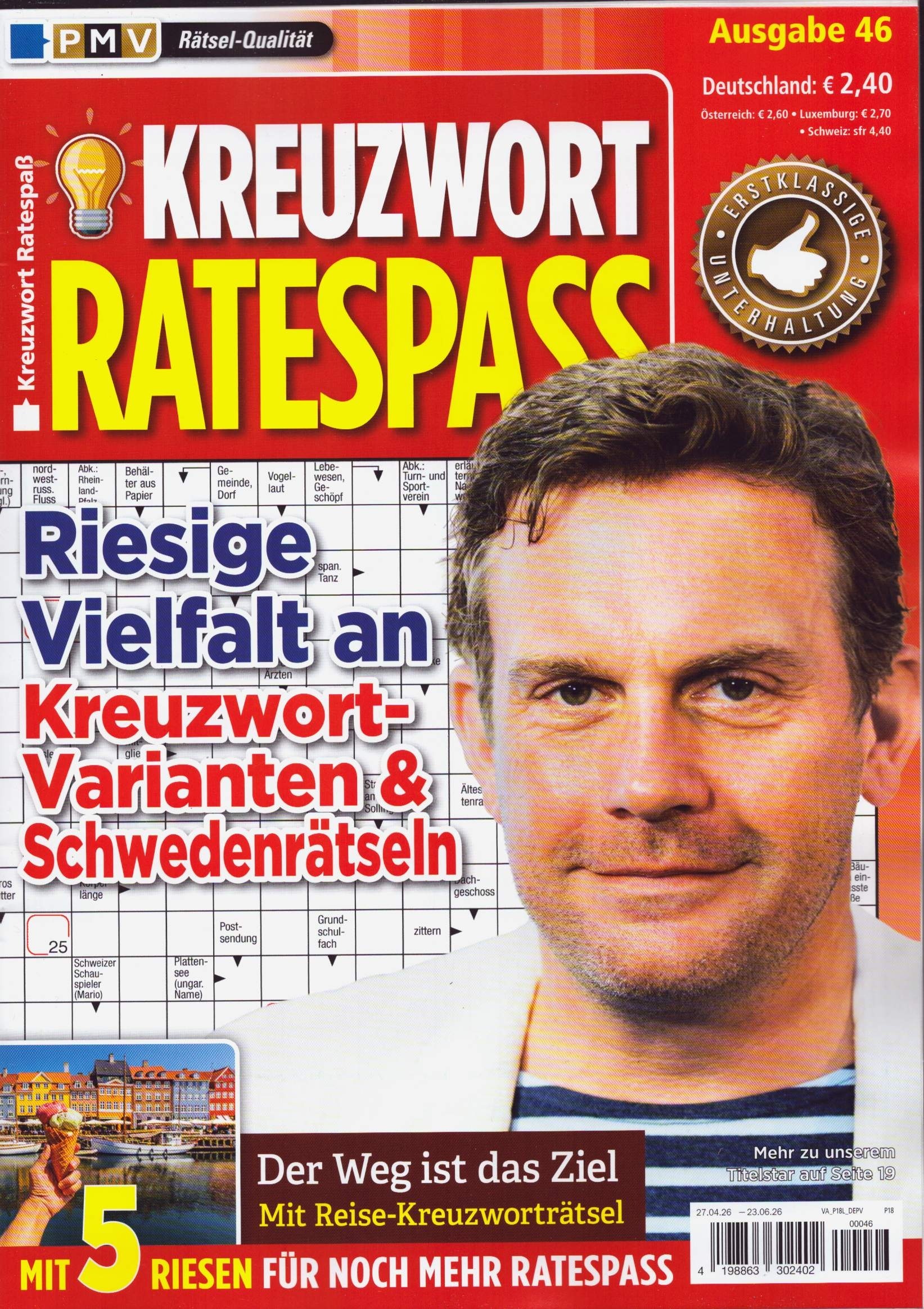 Kreuzwort Ratespaß 46/2026