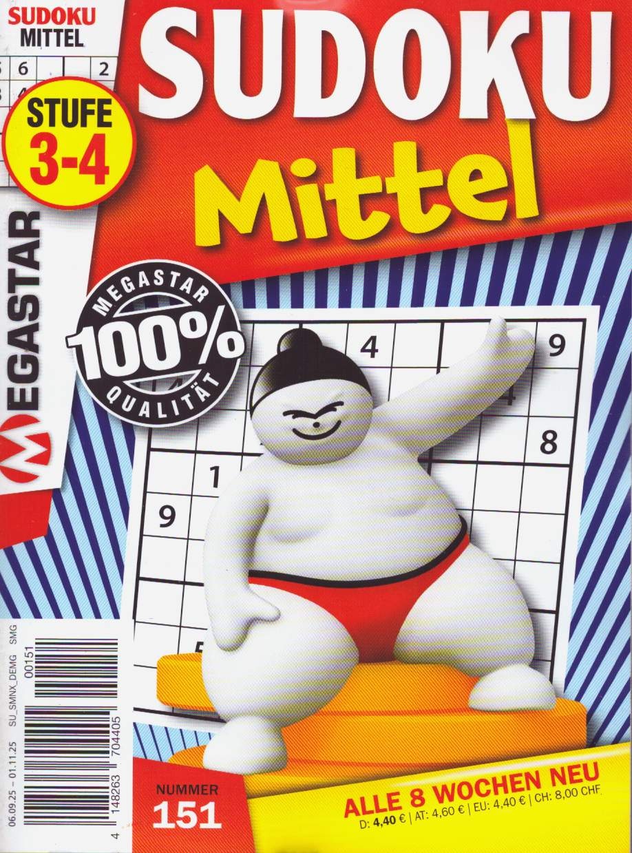 Sudoku Mittel 151/2025