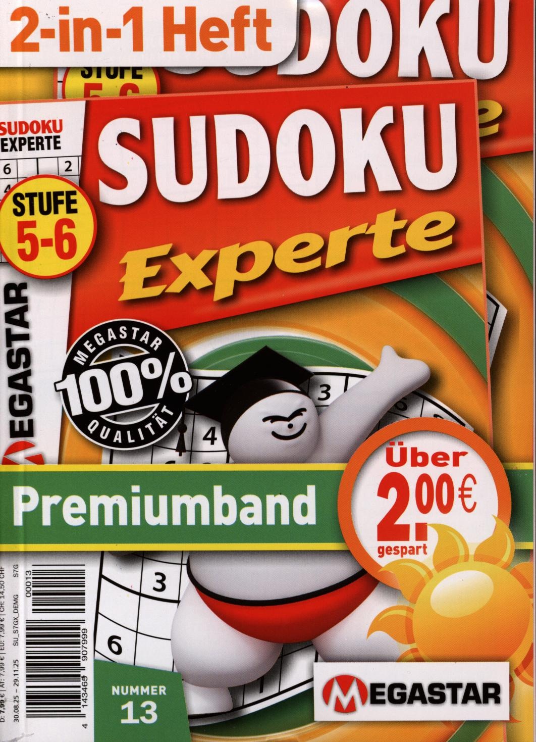 Sudoku Experte Premiumband 13/2025