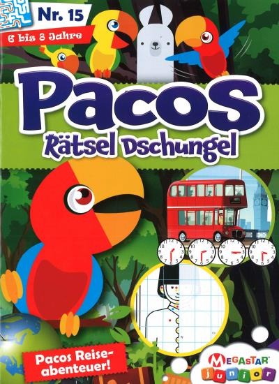 Paco's Rätsel Dschungel 15/2025