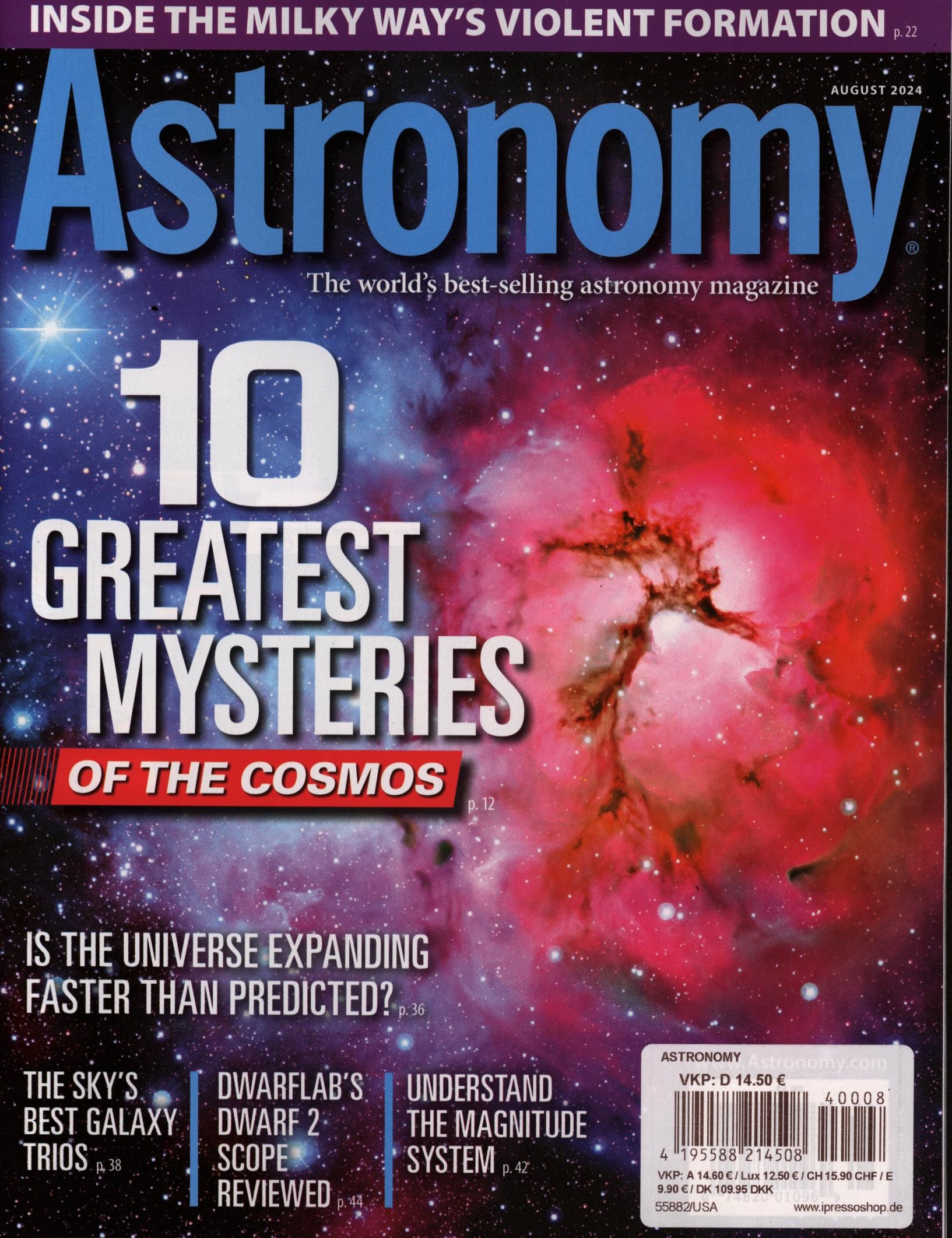 Astronomy 8/2024