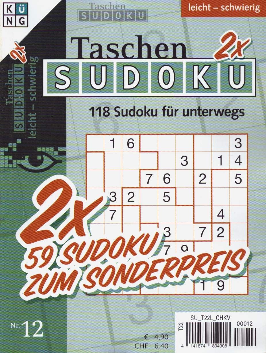 Taschen Sudoku 2x Book 12/2025
