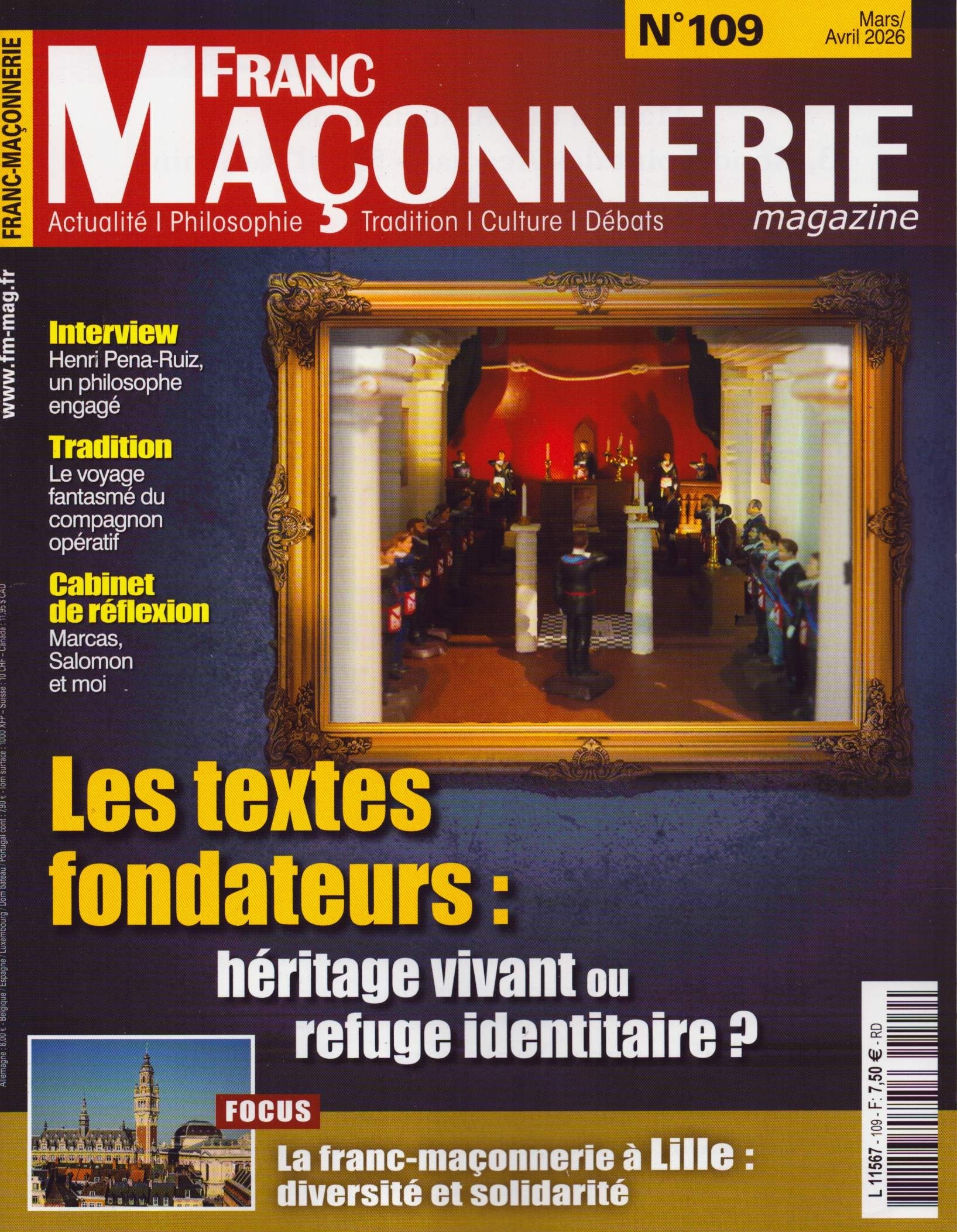 FRANC MACONNERIE magazine 109/2026
