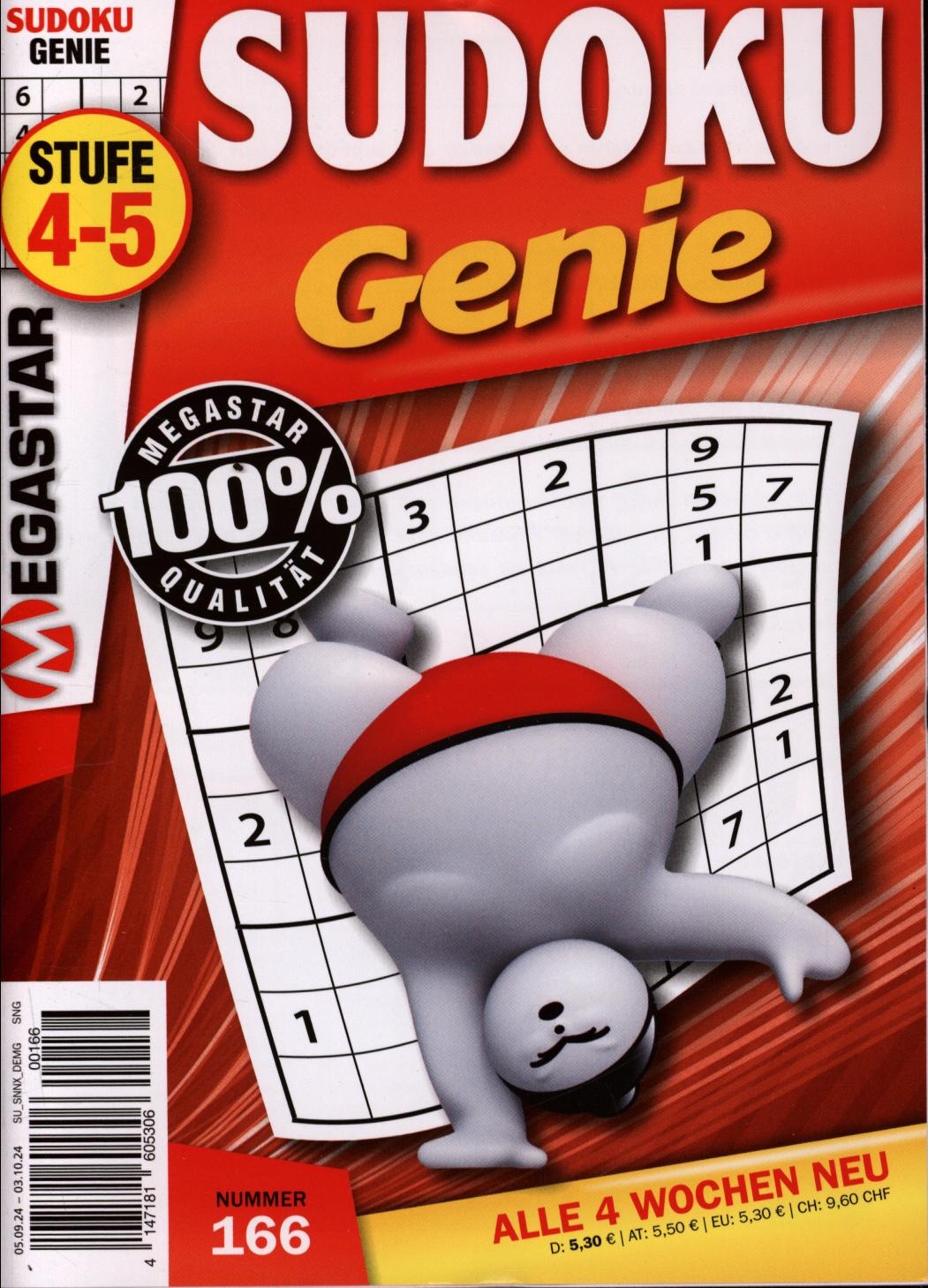 Sudoku Genie 166/2024