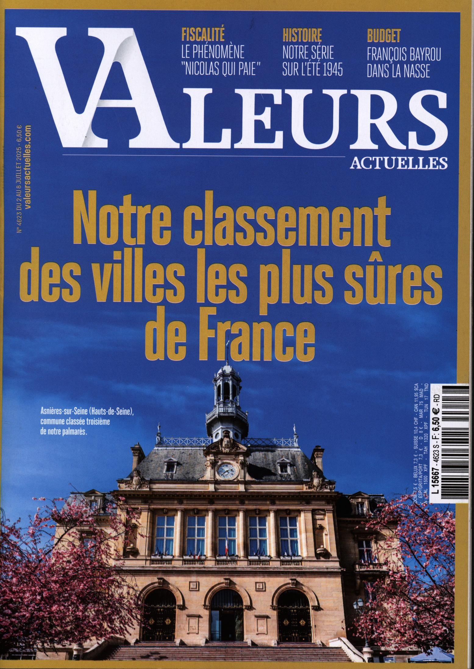 VALEURS ACTUELLES 4623/2025