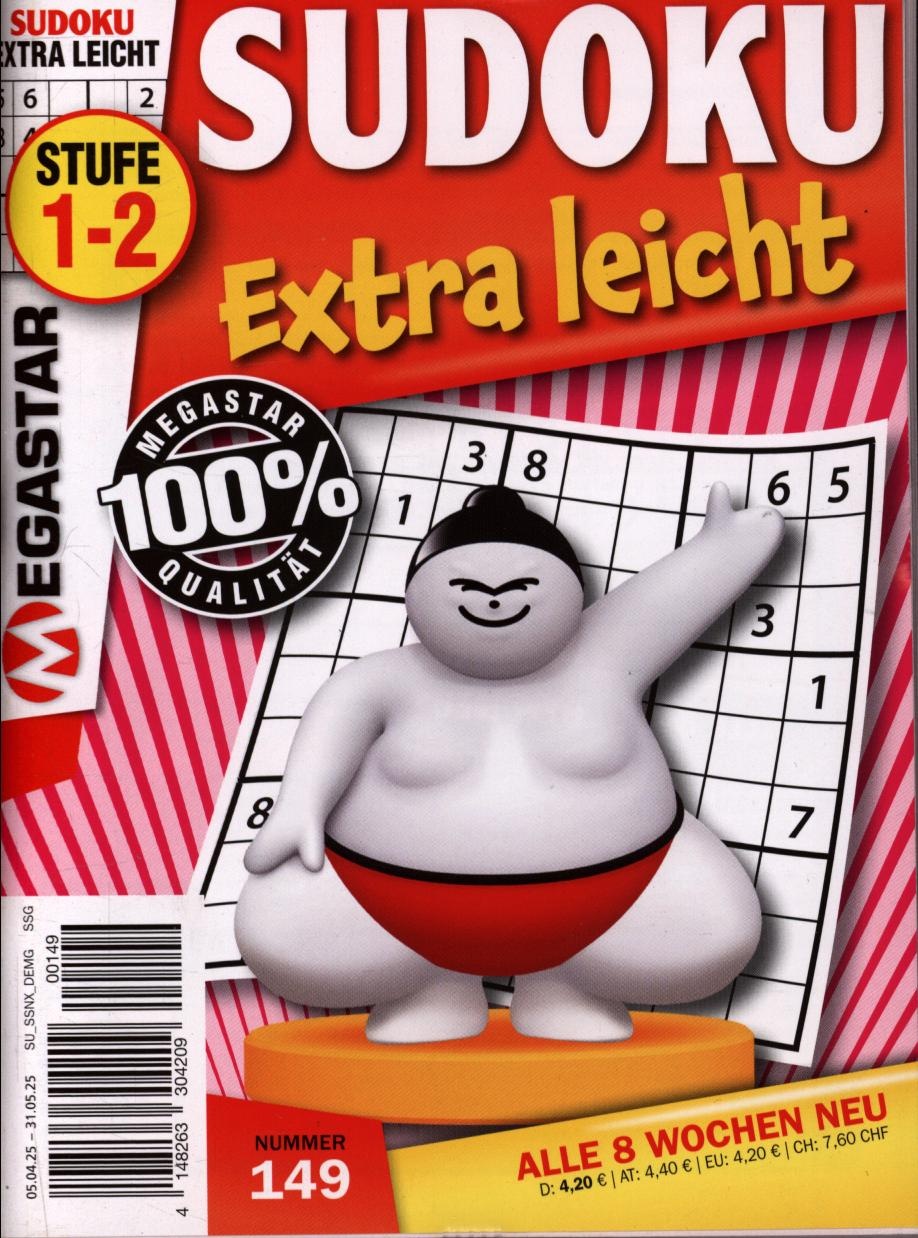 Sudoku Extra Leicht 149/2025