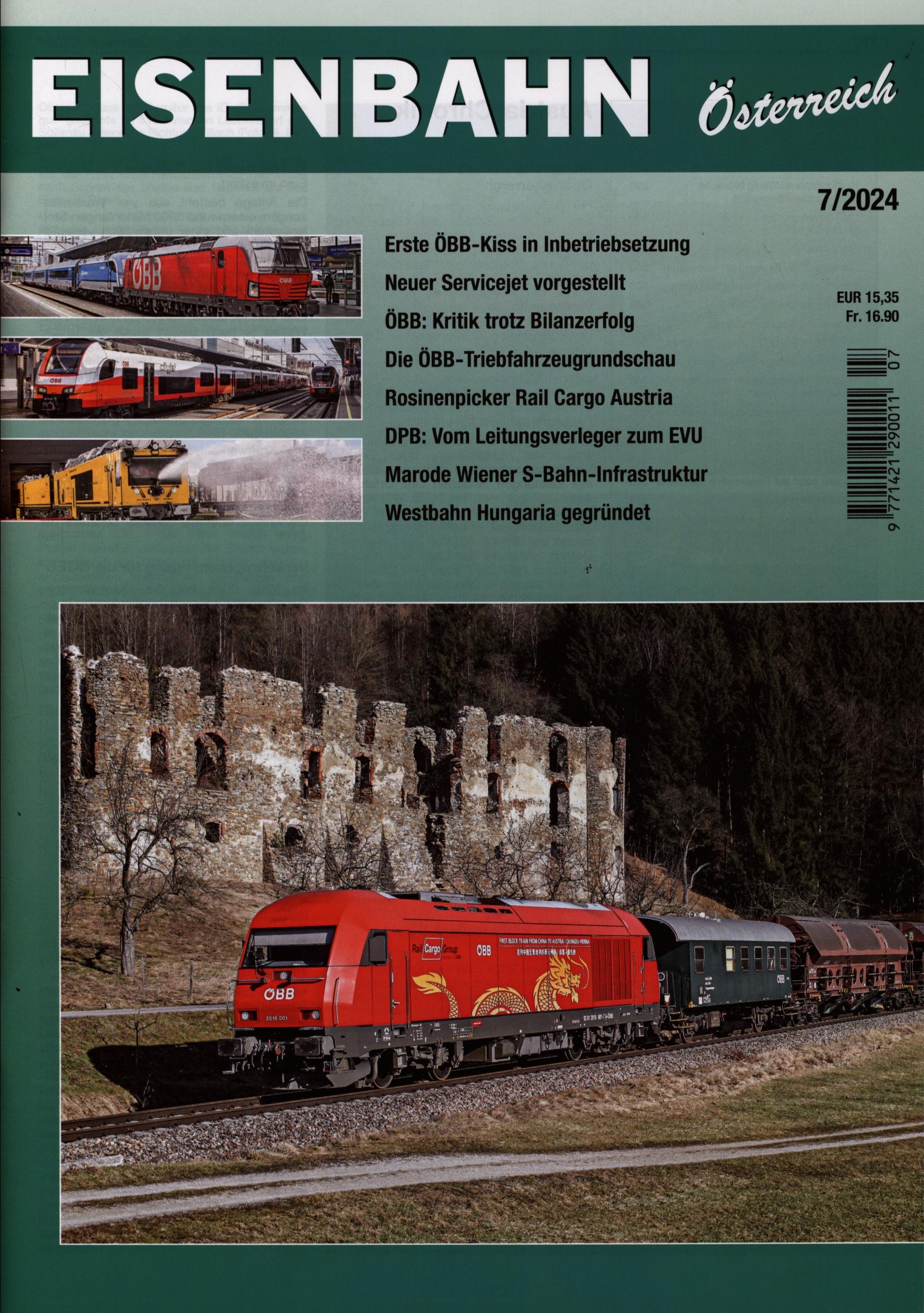 Eisenbahn Österreich 7/2024