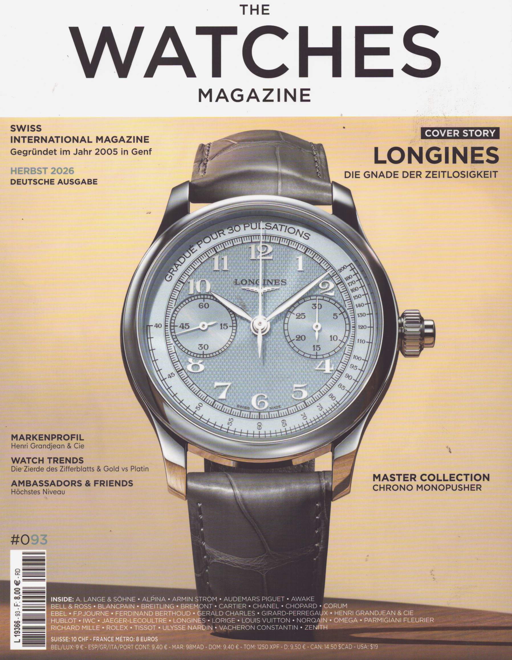 THE WATCHES MAGAZINE 93/2026
