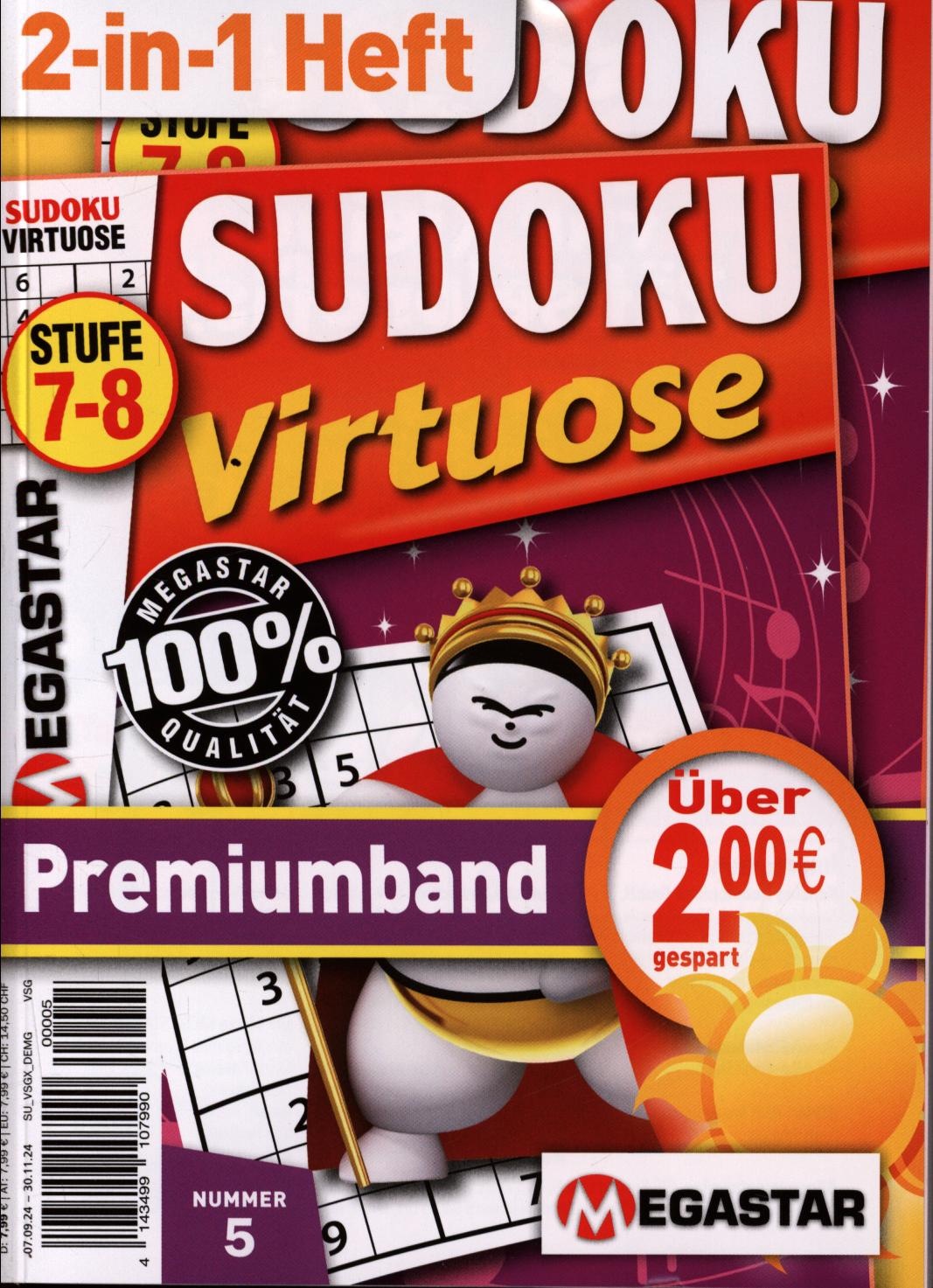 Sudoku Virtuose PB 5/2024